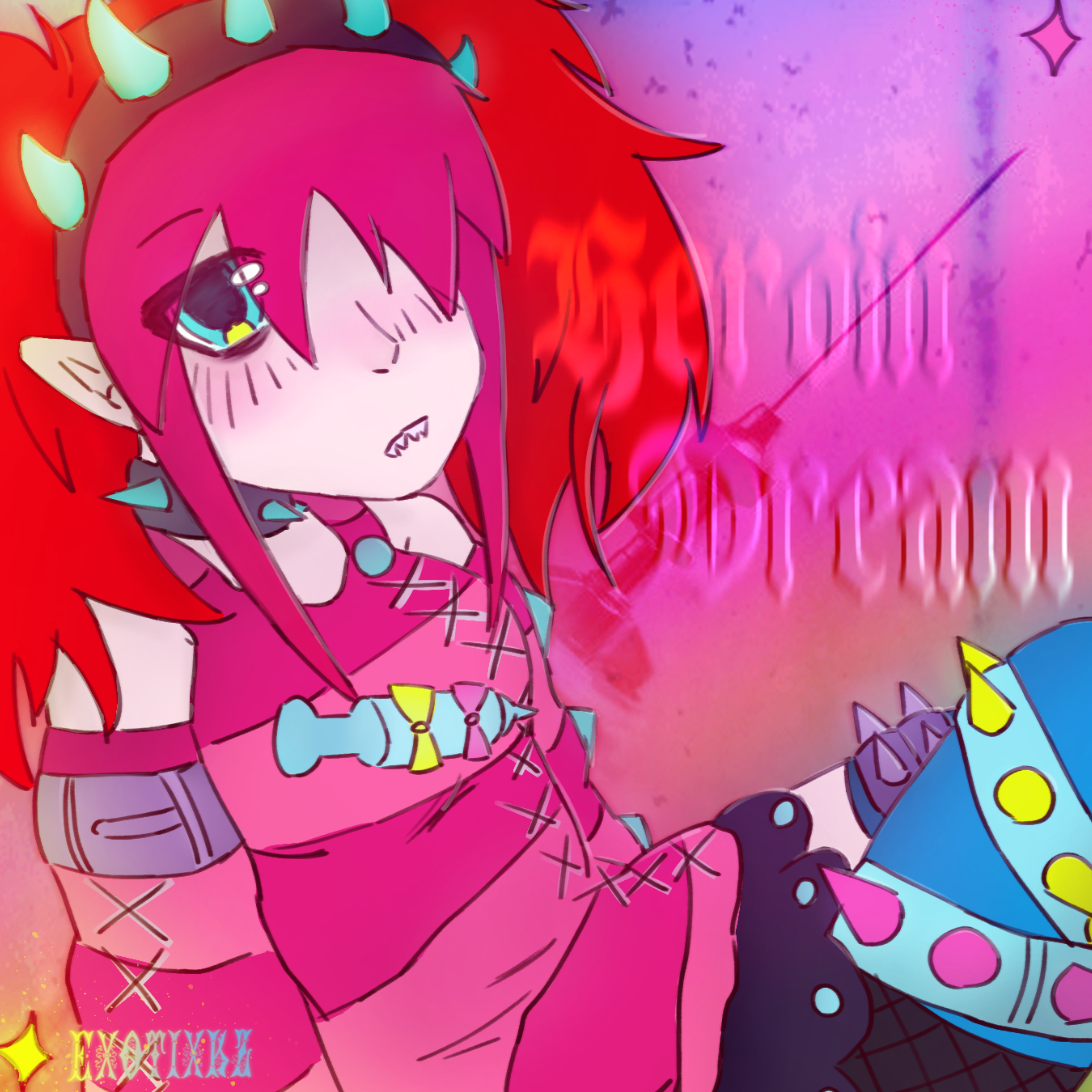 Playfully Drowning In A Rainbow artwork