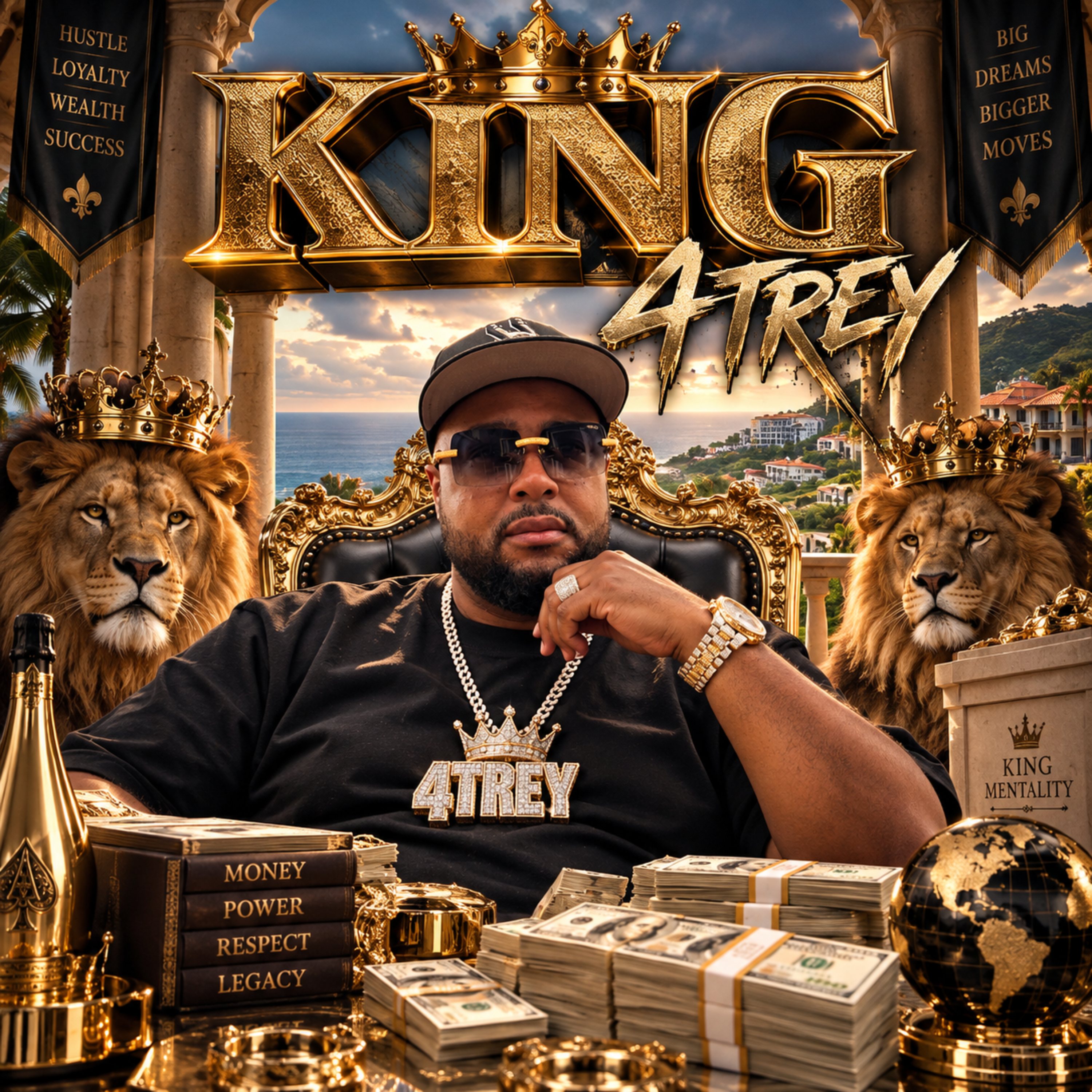 KING by 4Trey cover art
