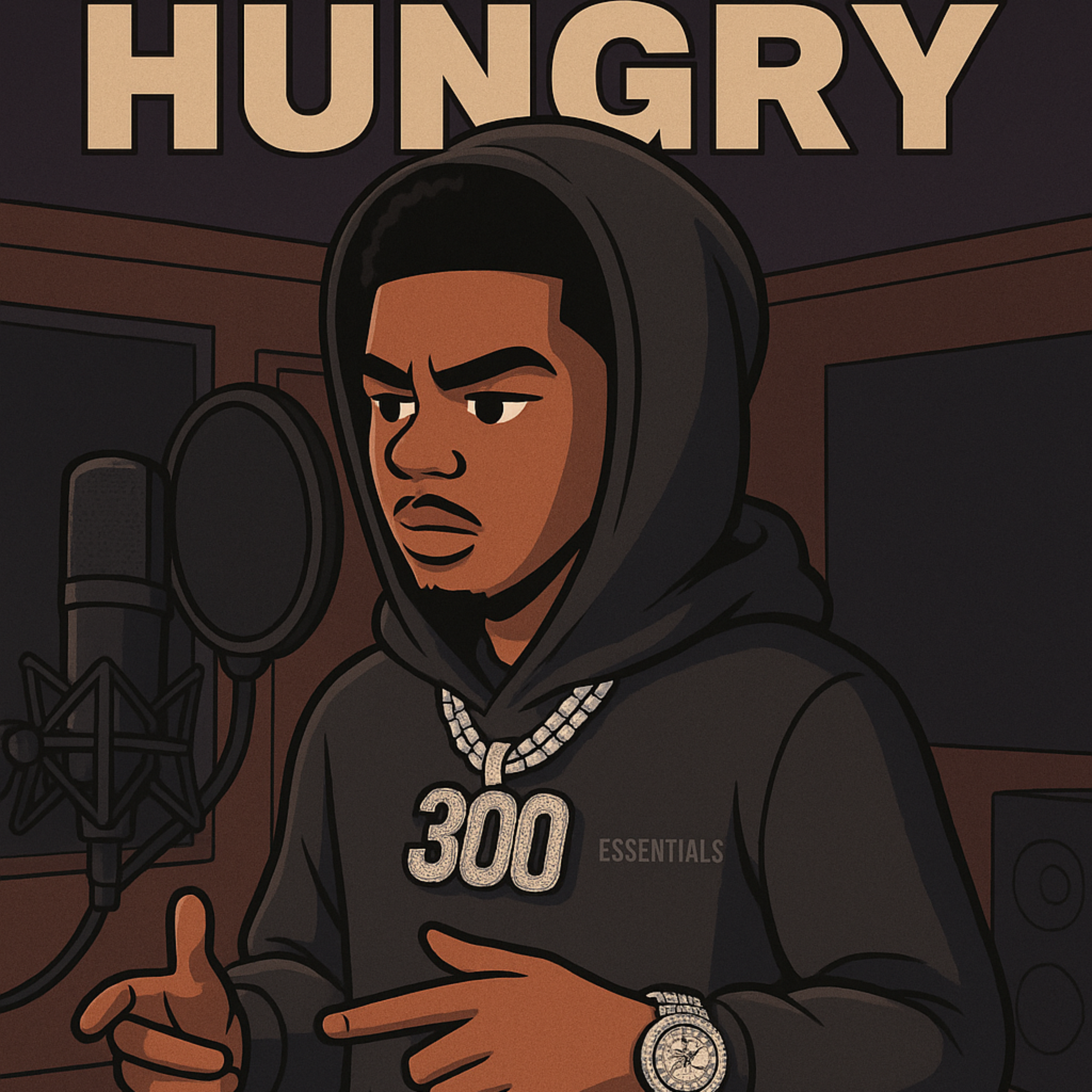Money hungry artwork