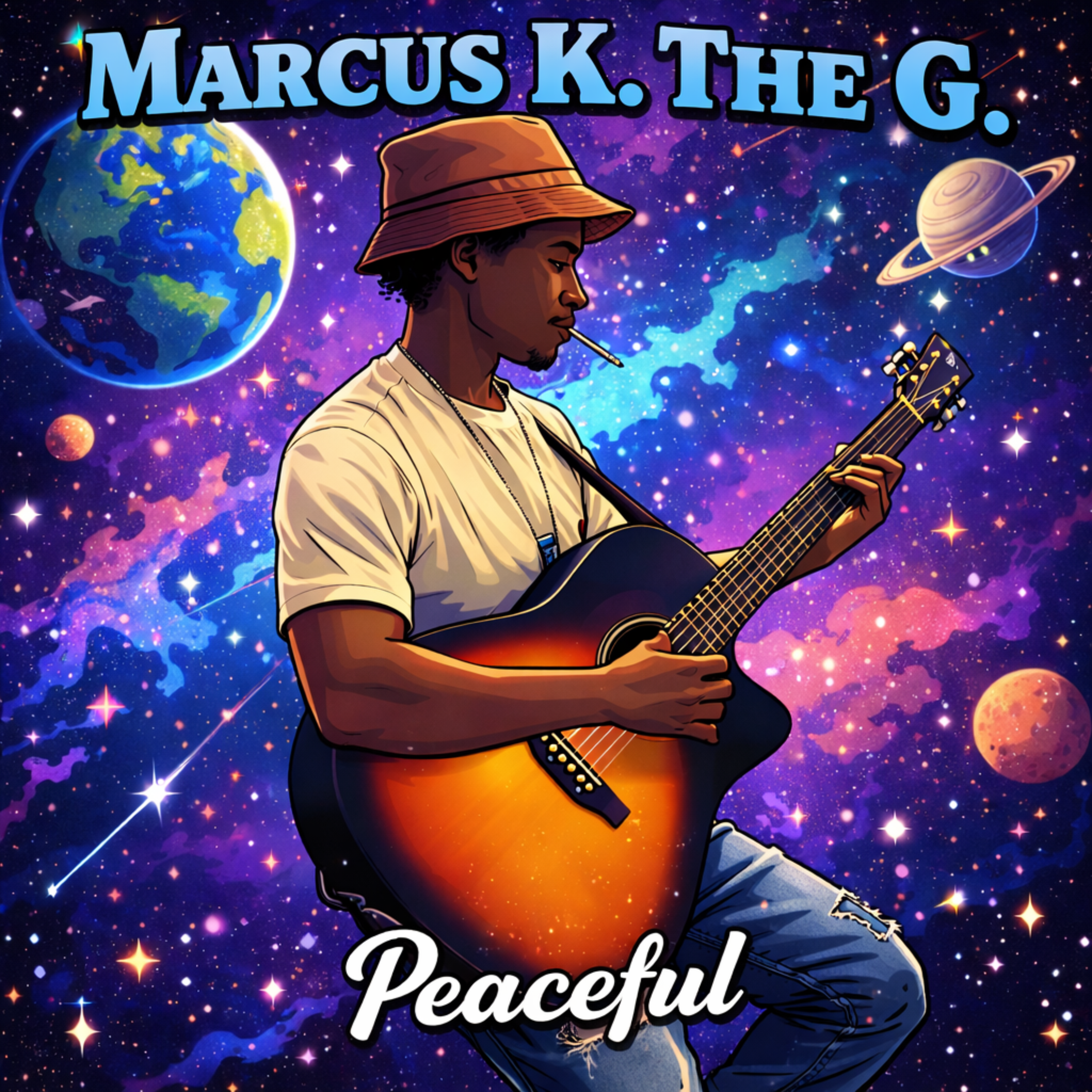 Peaceful by Marcus K. The G. cover art