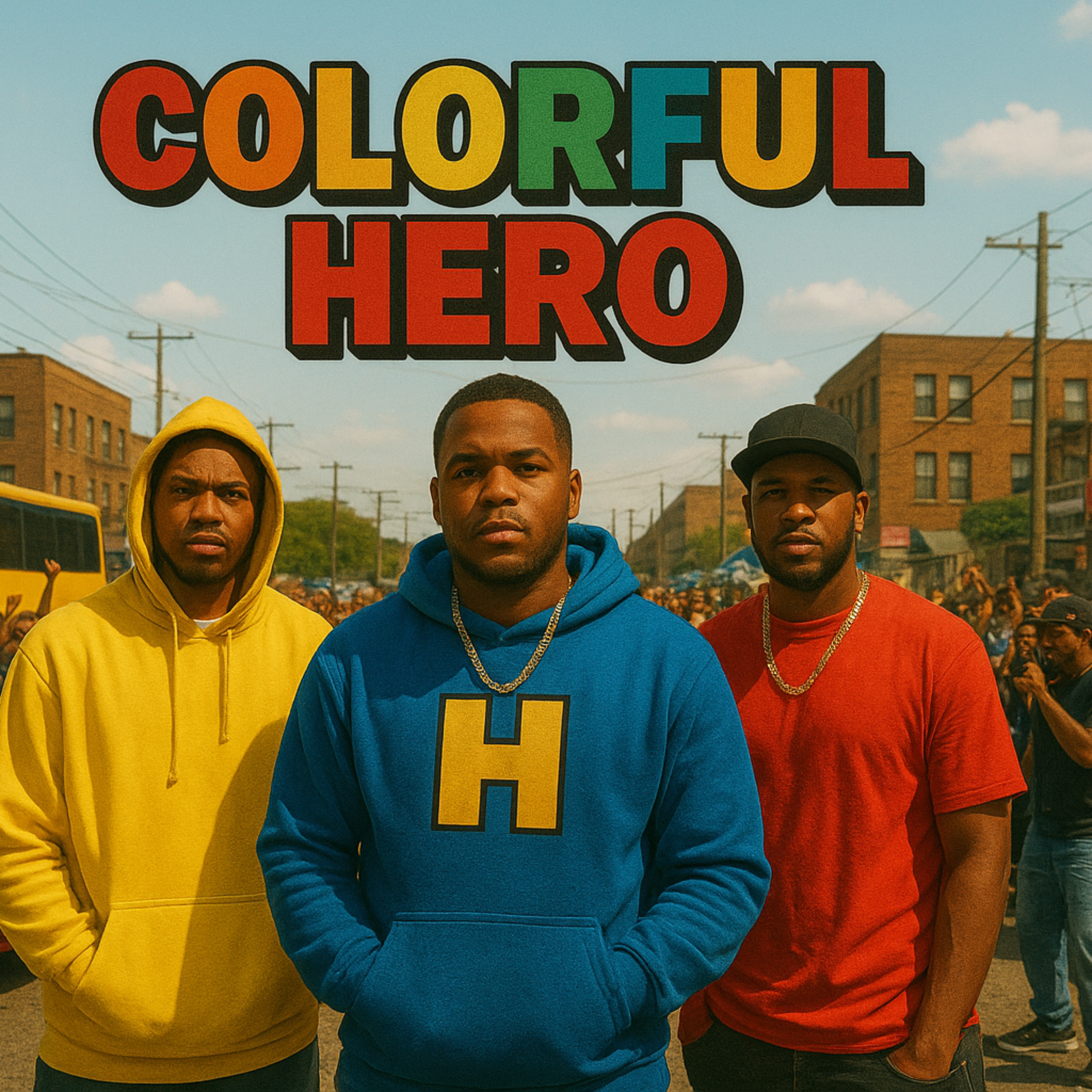 Colorful Hero artwork