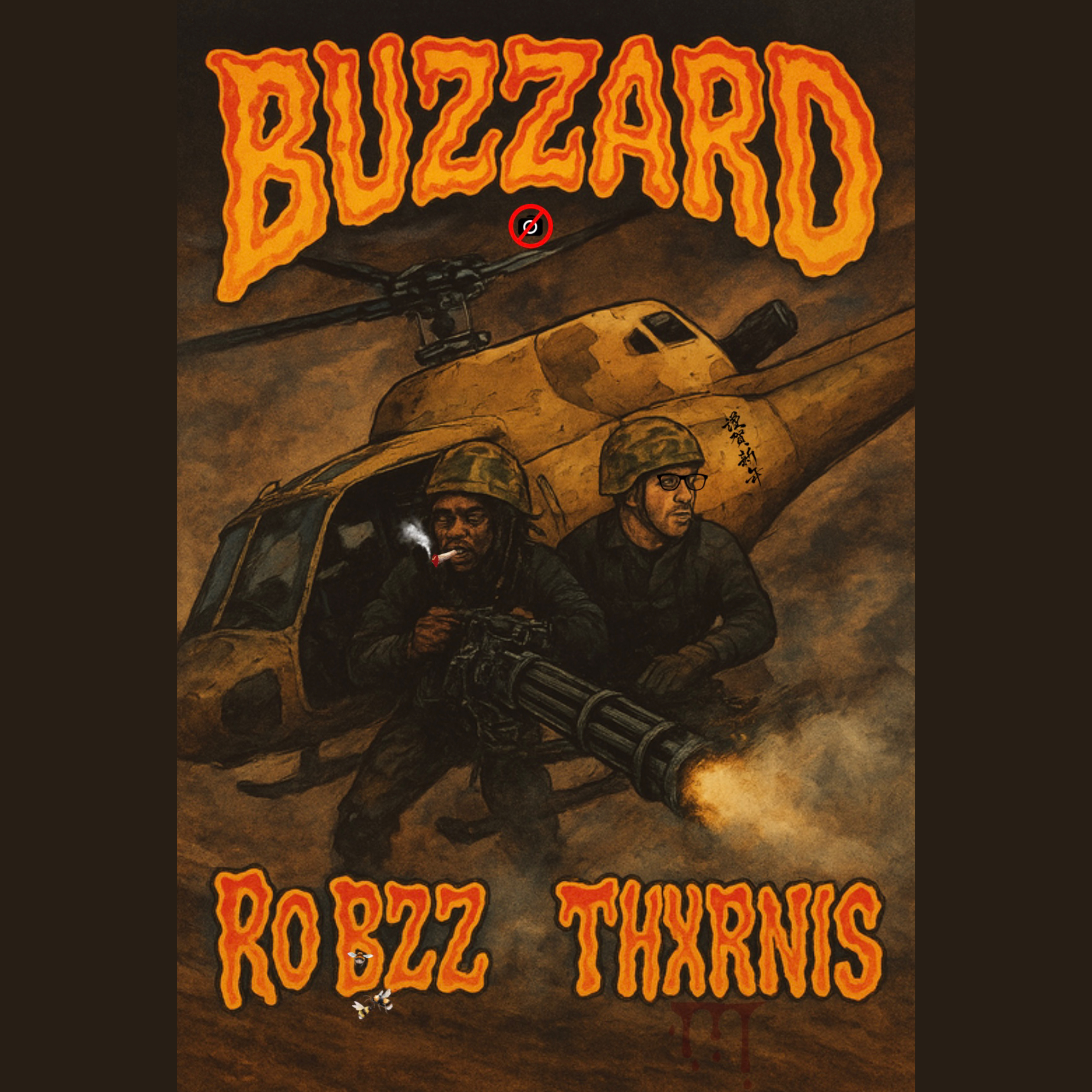 Buzzard artwork