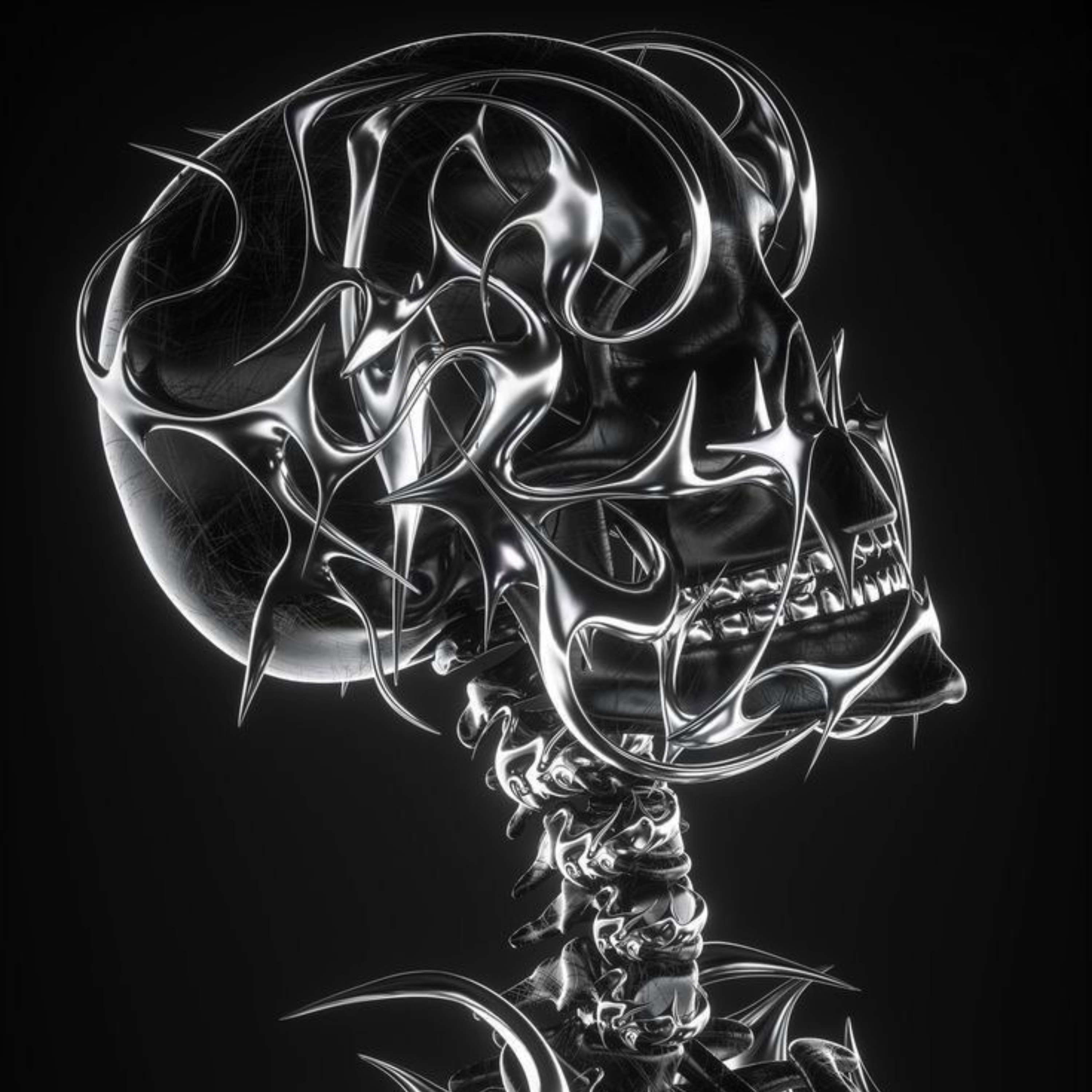 Skull artwork