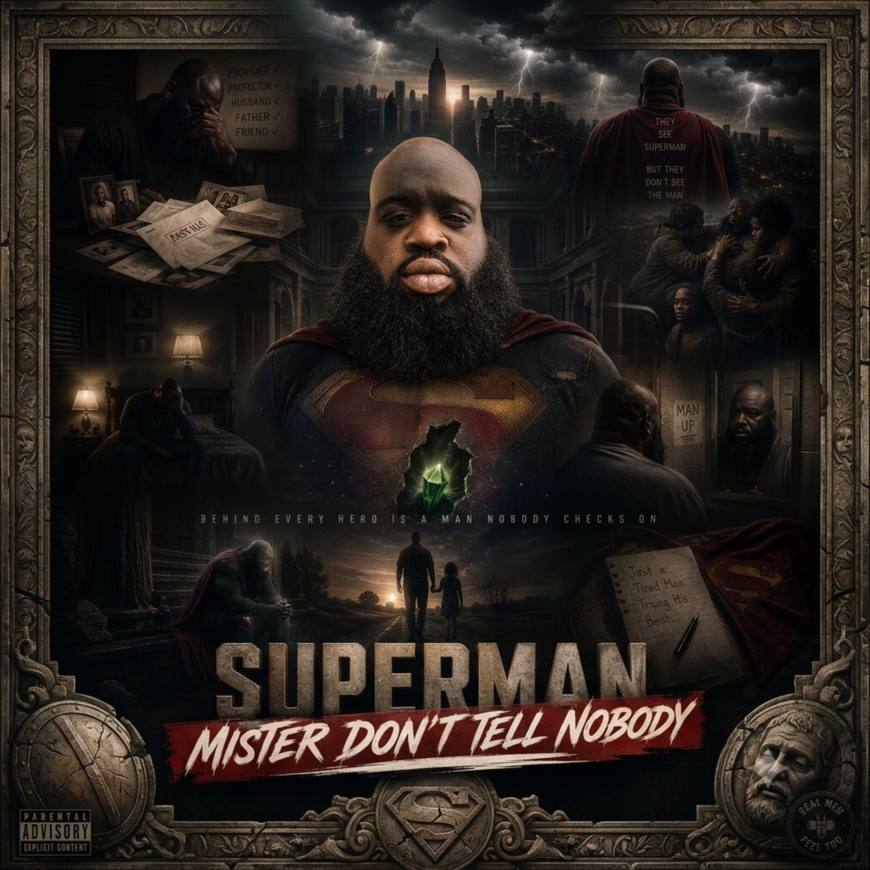 Superman by Mister Dont Tell nobody cover art
