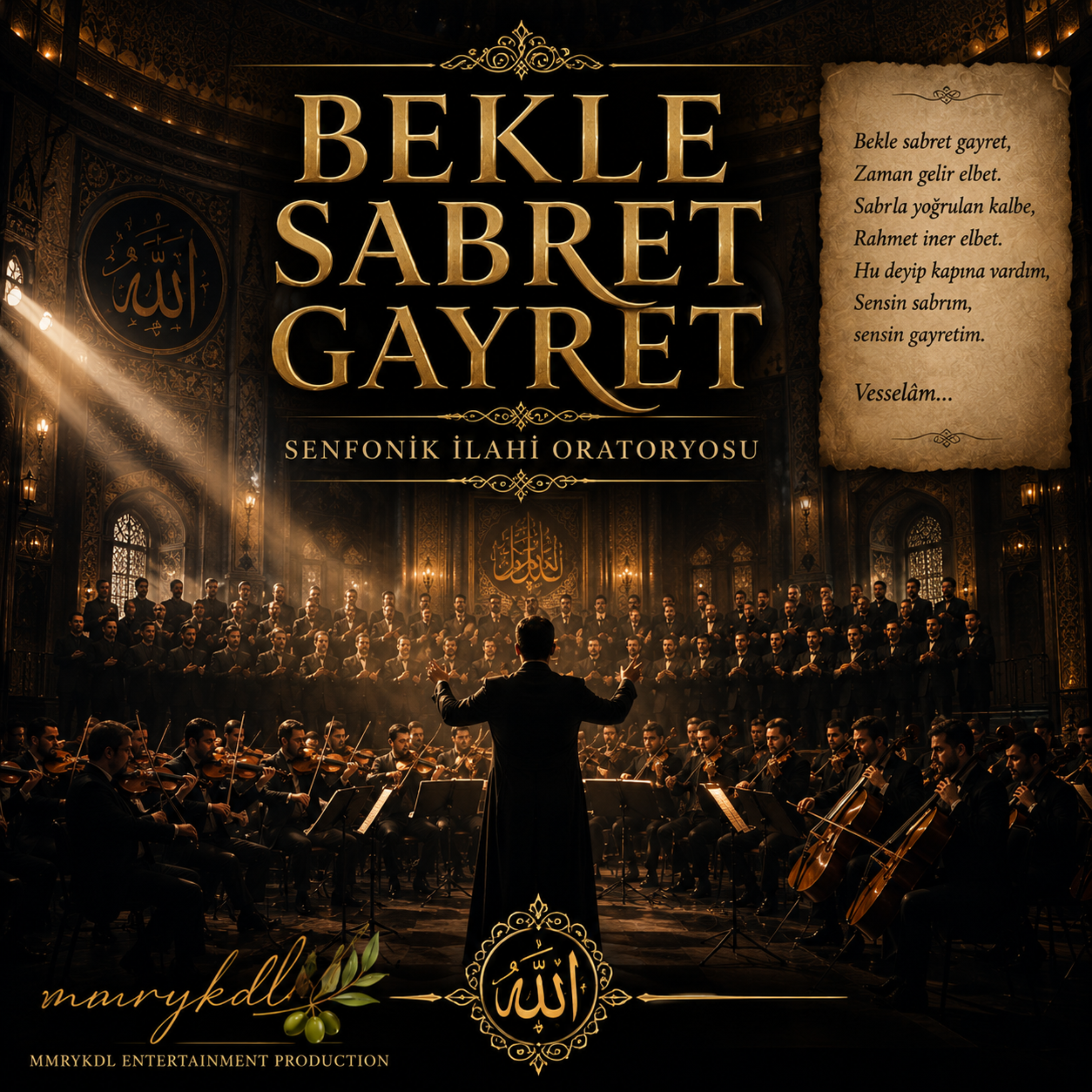 BEKLE SABRET GAYRET (Senfonik İlahi Oratoryosu) by MMRYKDL cover art
