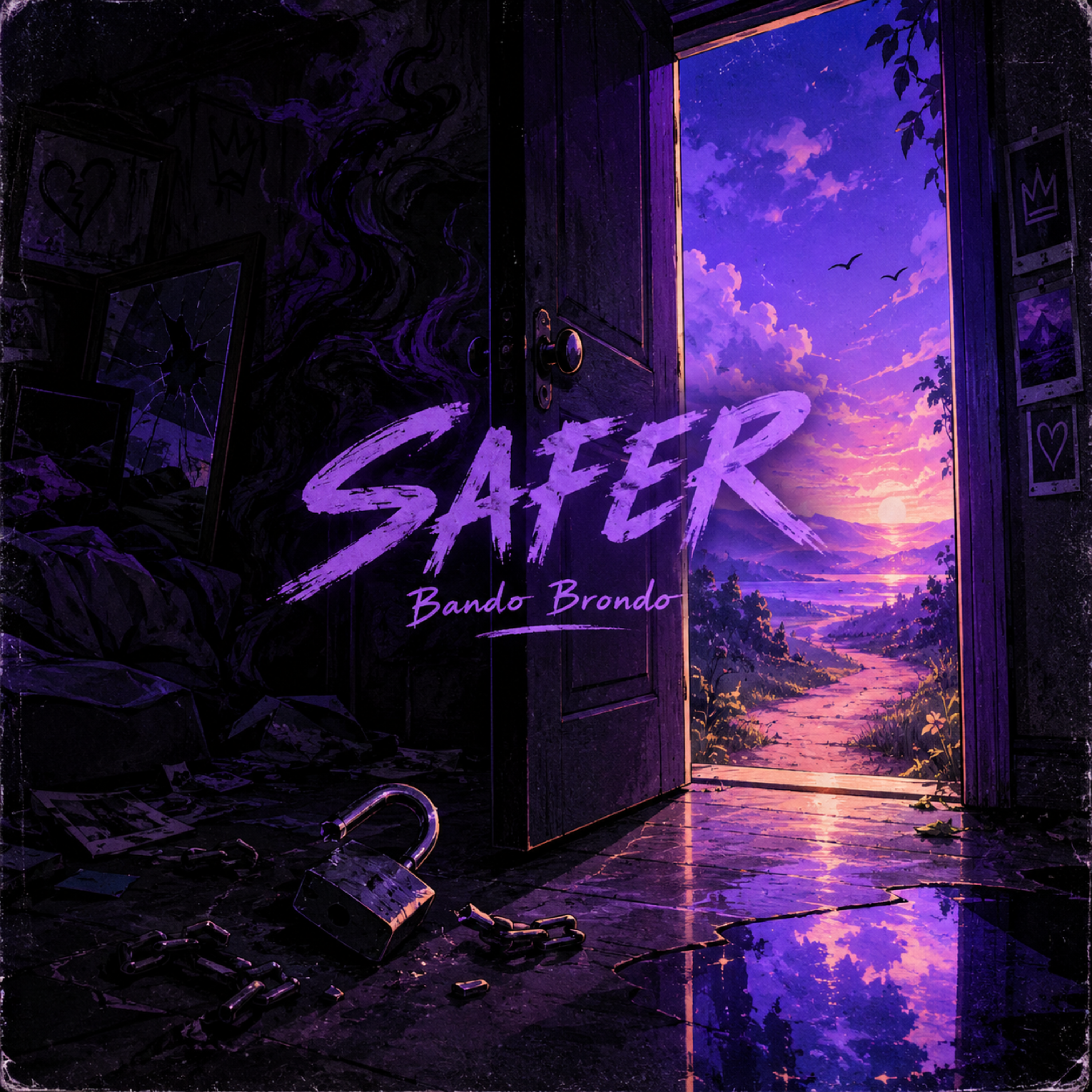 Safer by Bando Brondo cover art