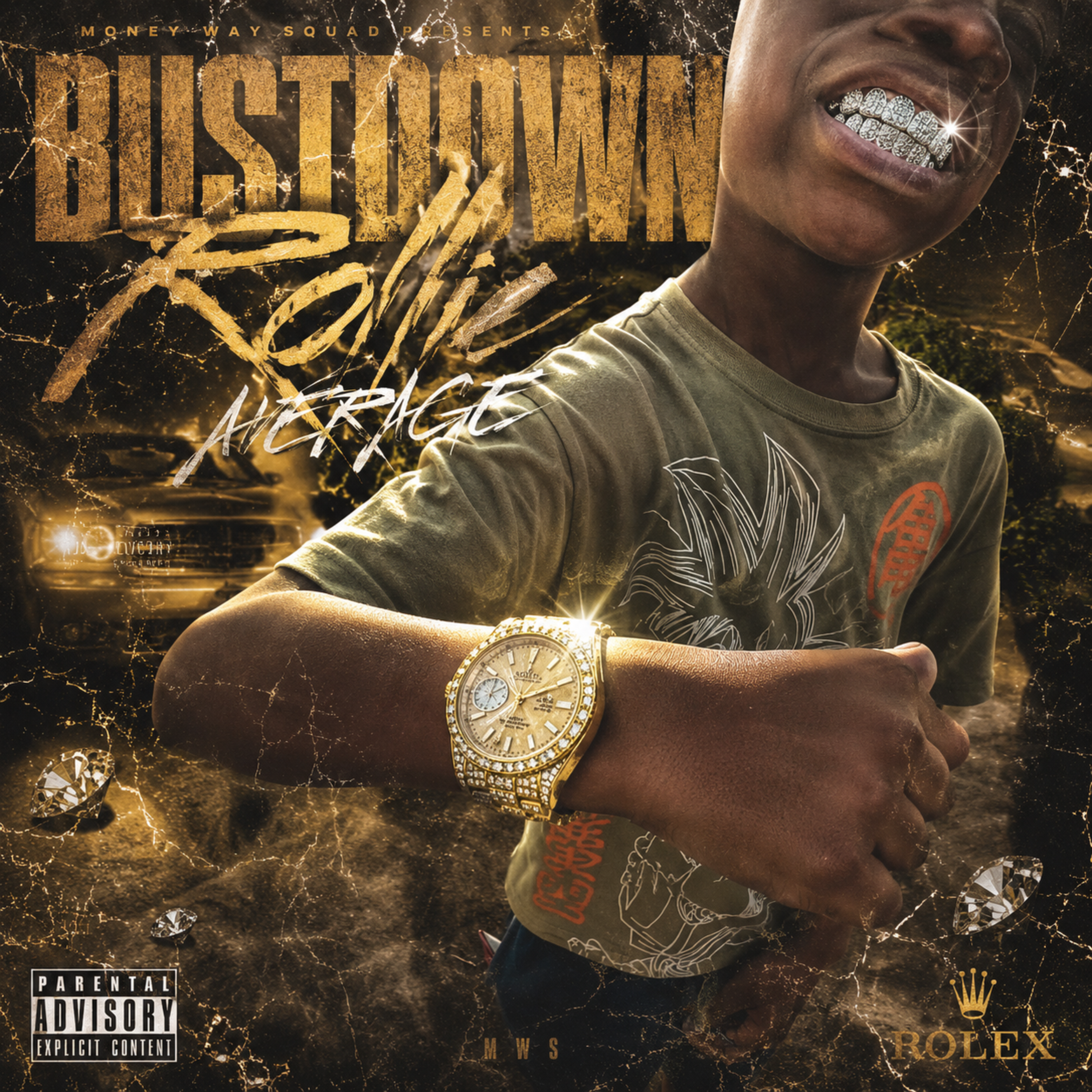 Bustdown Rollie Average by BCB SAVAGE cover art