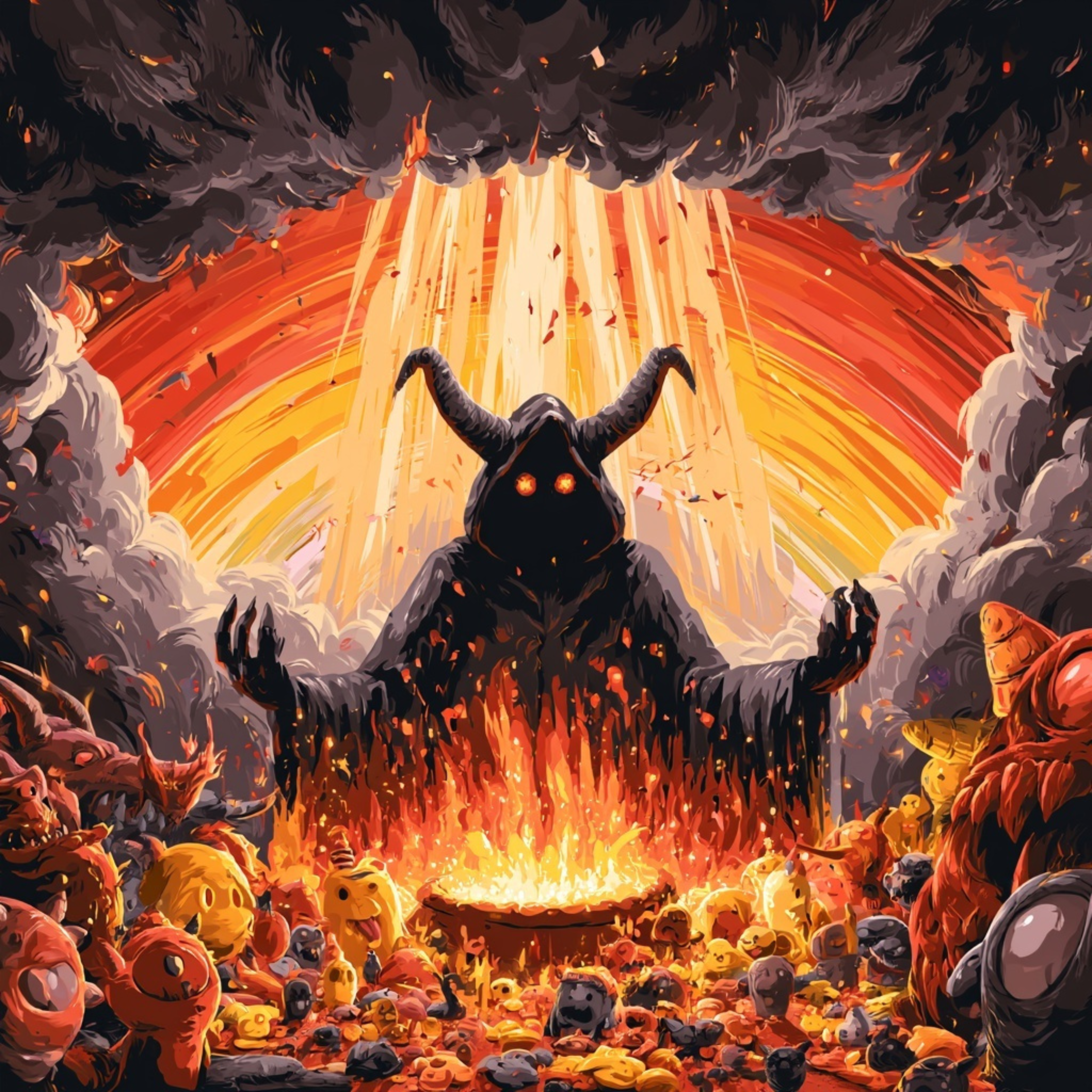 Necessary Evil by TrippyPanda cover art