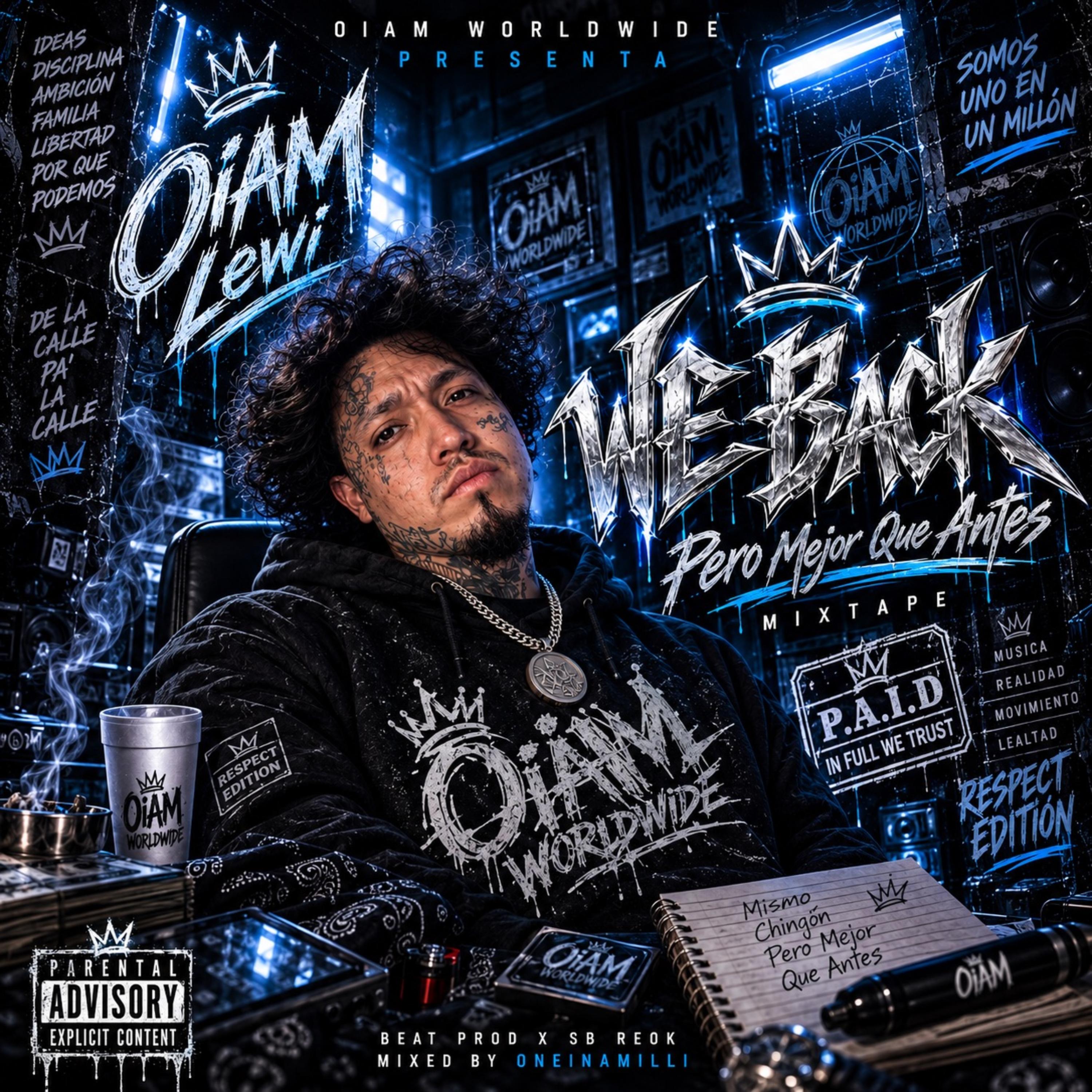We Back Pero Mejor Que Antes by OiAM Lewi cover art