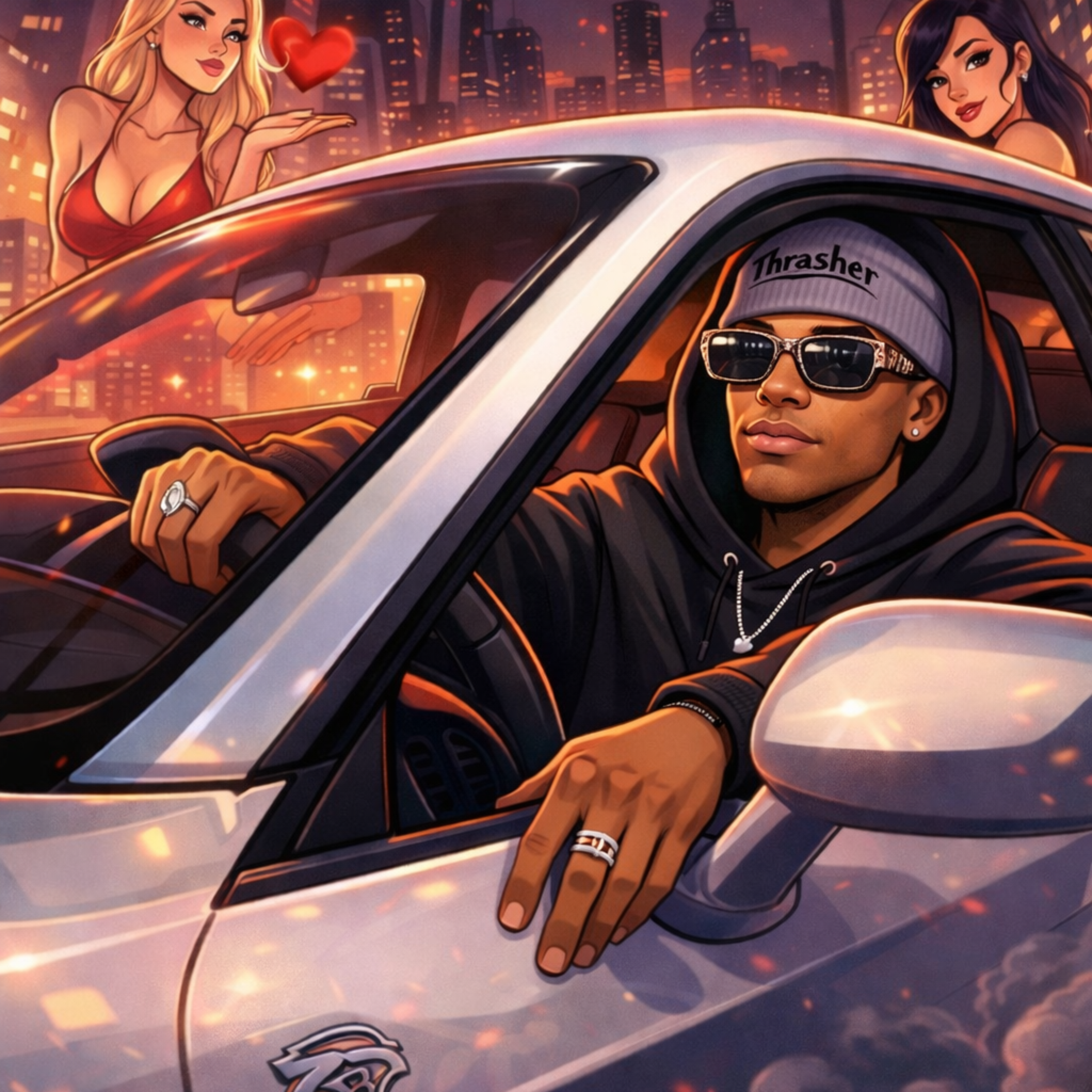 Riding By Myself artwork