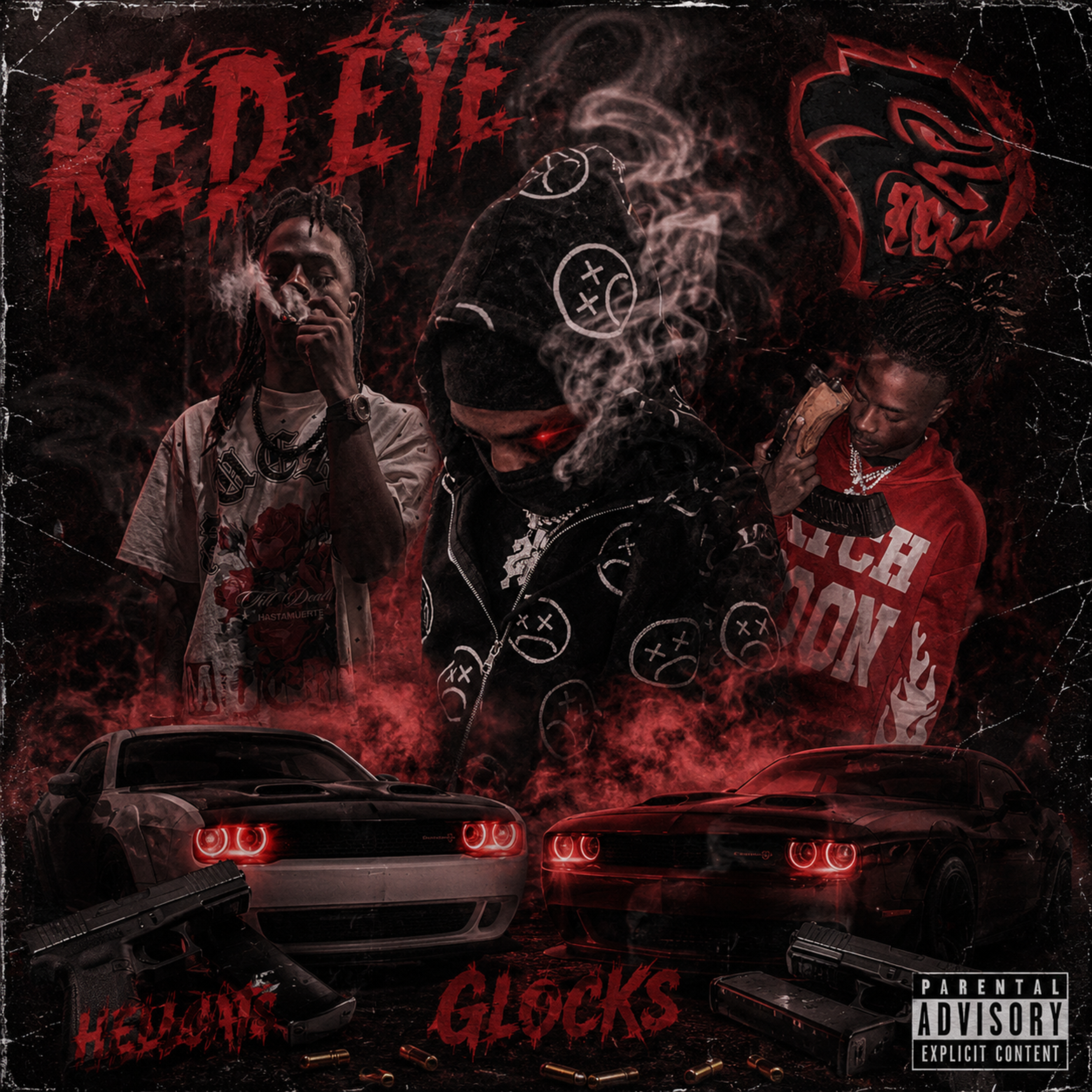 RED EYE by 3Spaz Solo cover art
