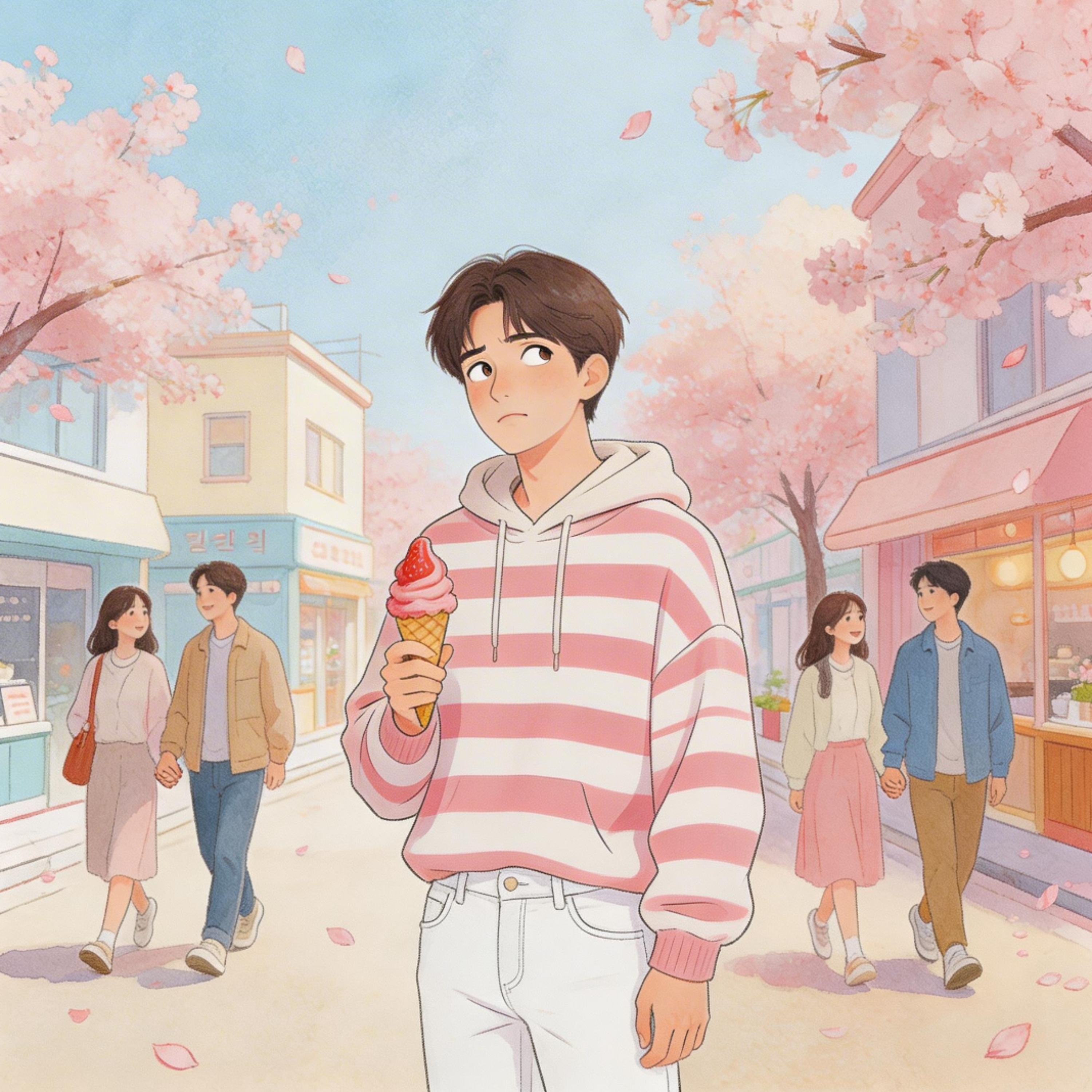 나만 애인 없네 artwork