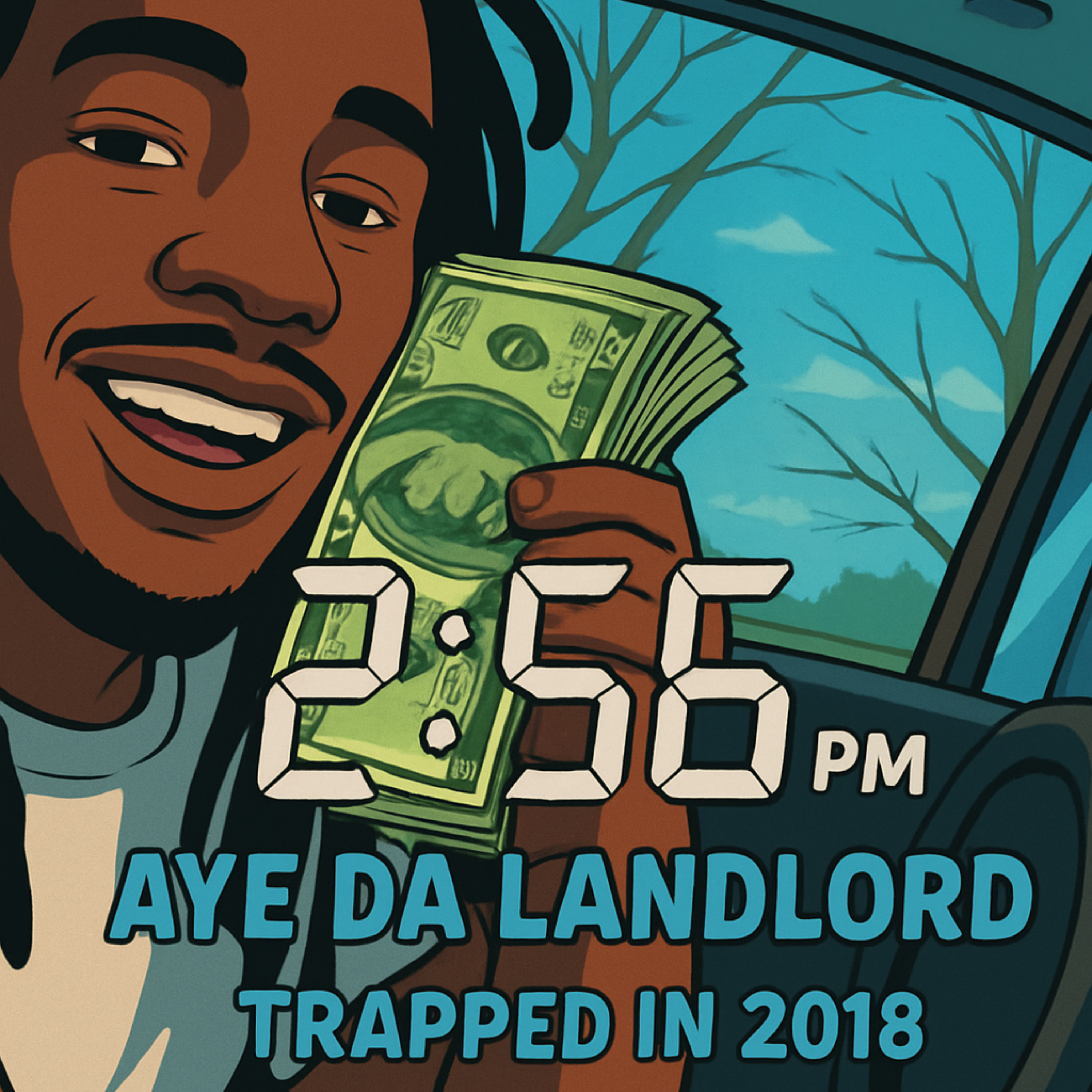 TRAPPED IN 2018 artwork