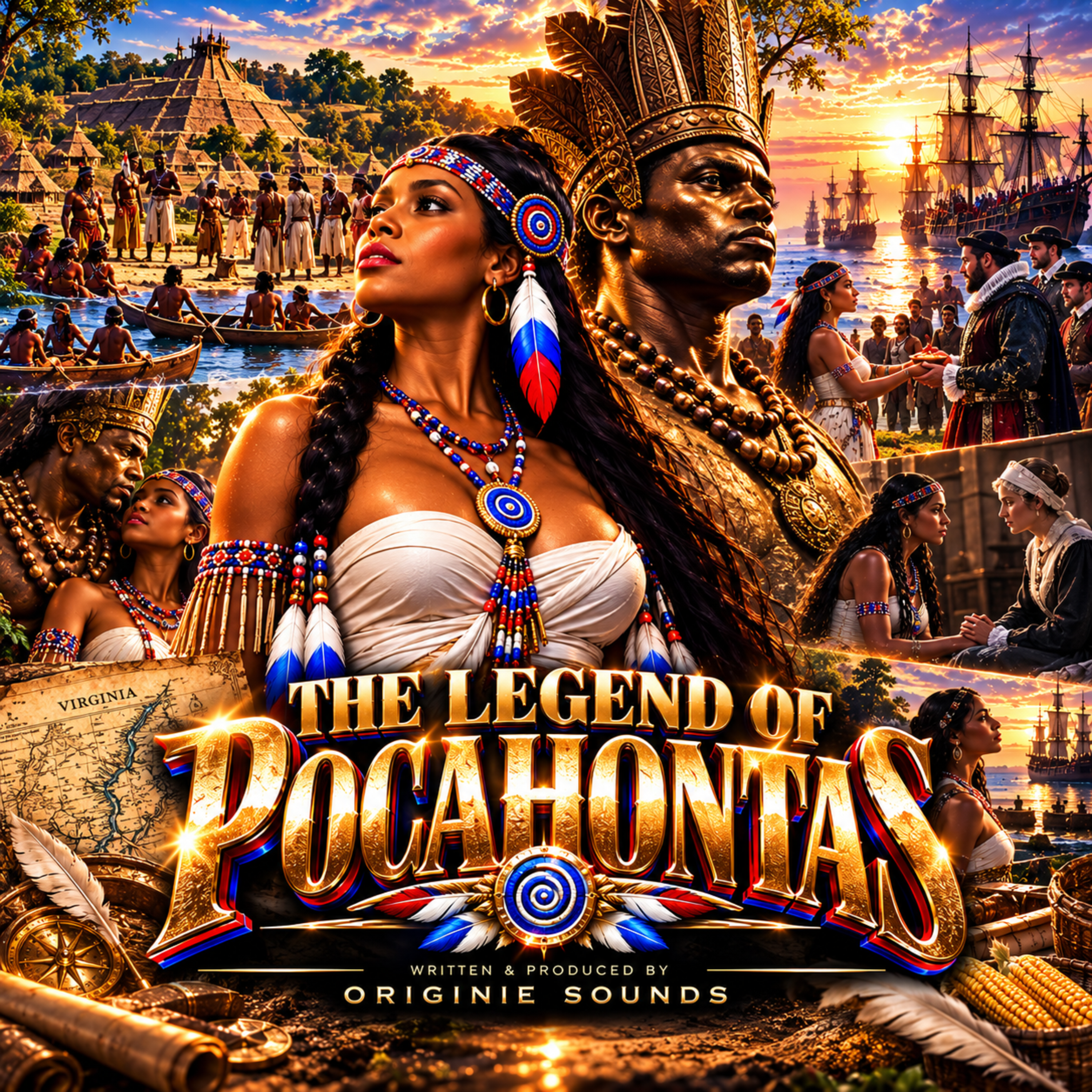 The legend of Pocahontas by Originie Sounds cover art