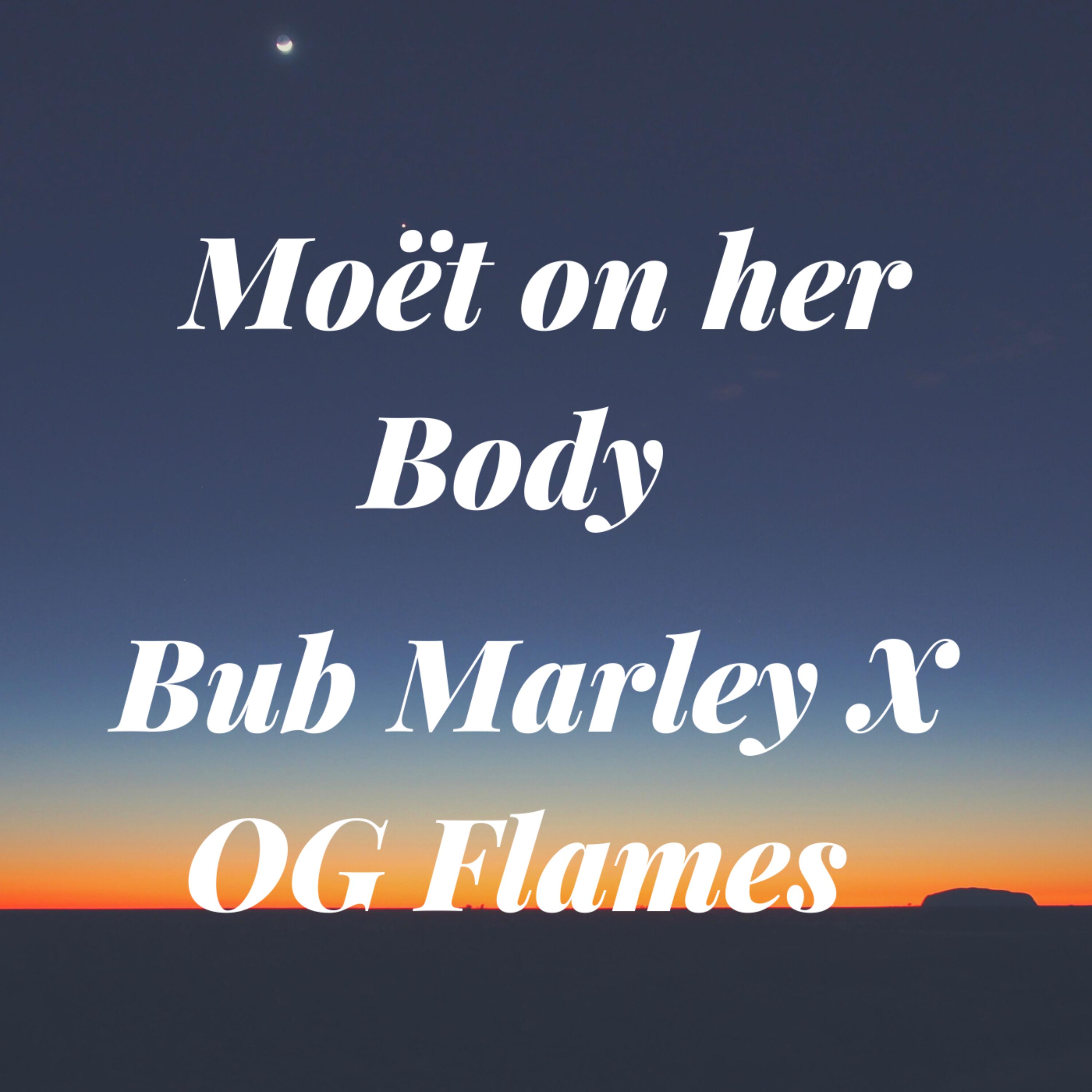 Moët On Her Body artwork