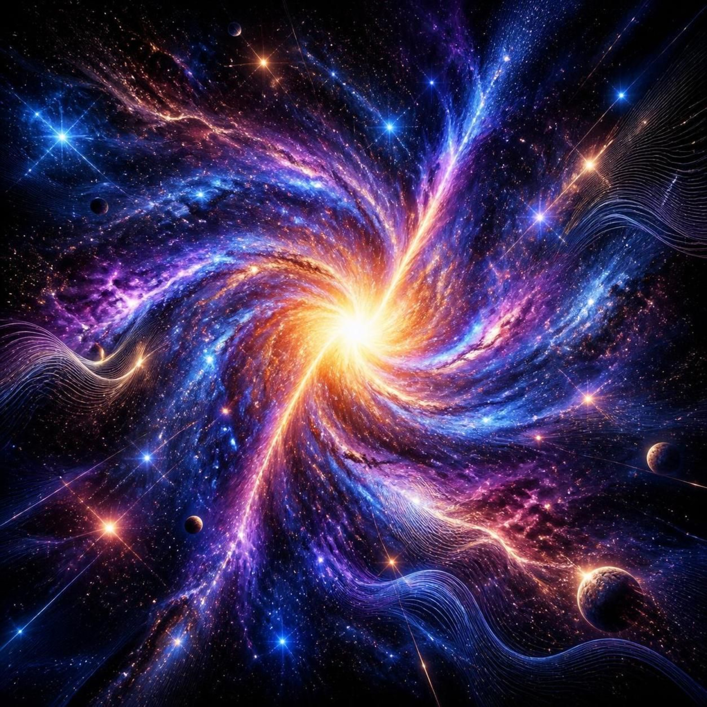 Starburst Galaxy by CosmicBeyond cover art