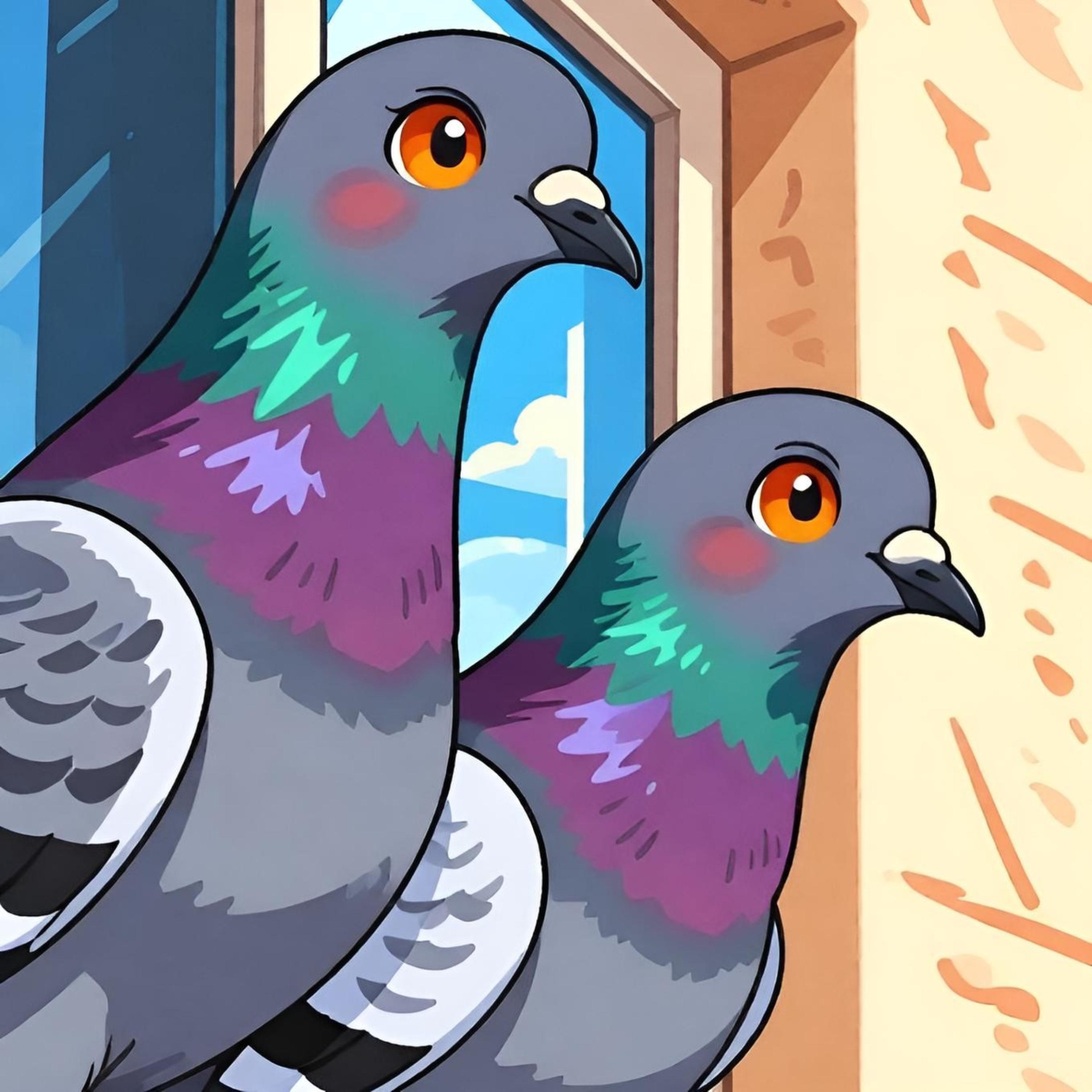 Messager Pigeons Of Cheer by DownBurst Media Kids cover art
