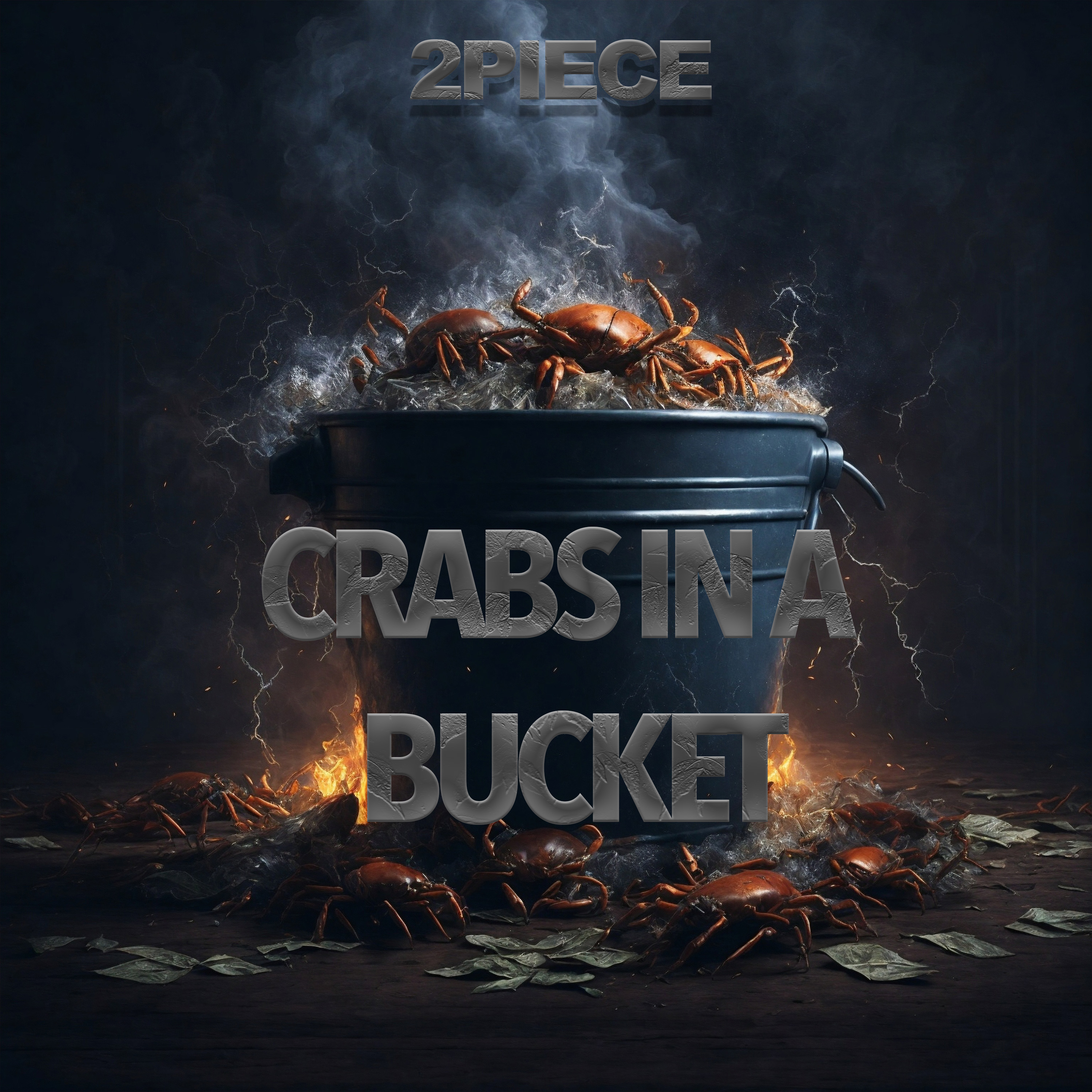 Crabs in a Bucket artwork