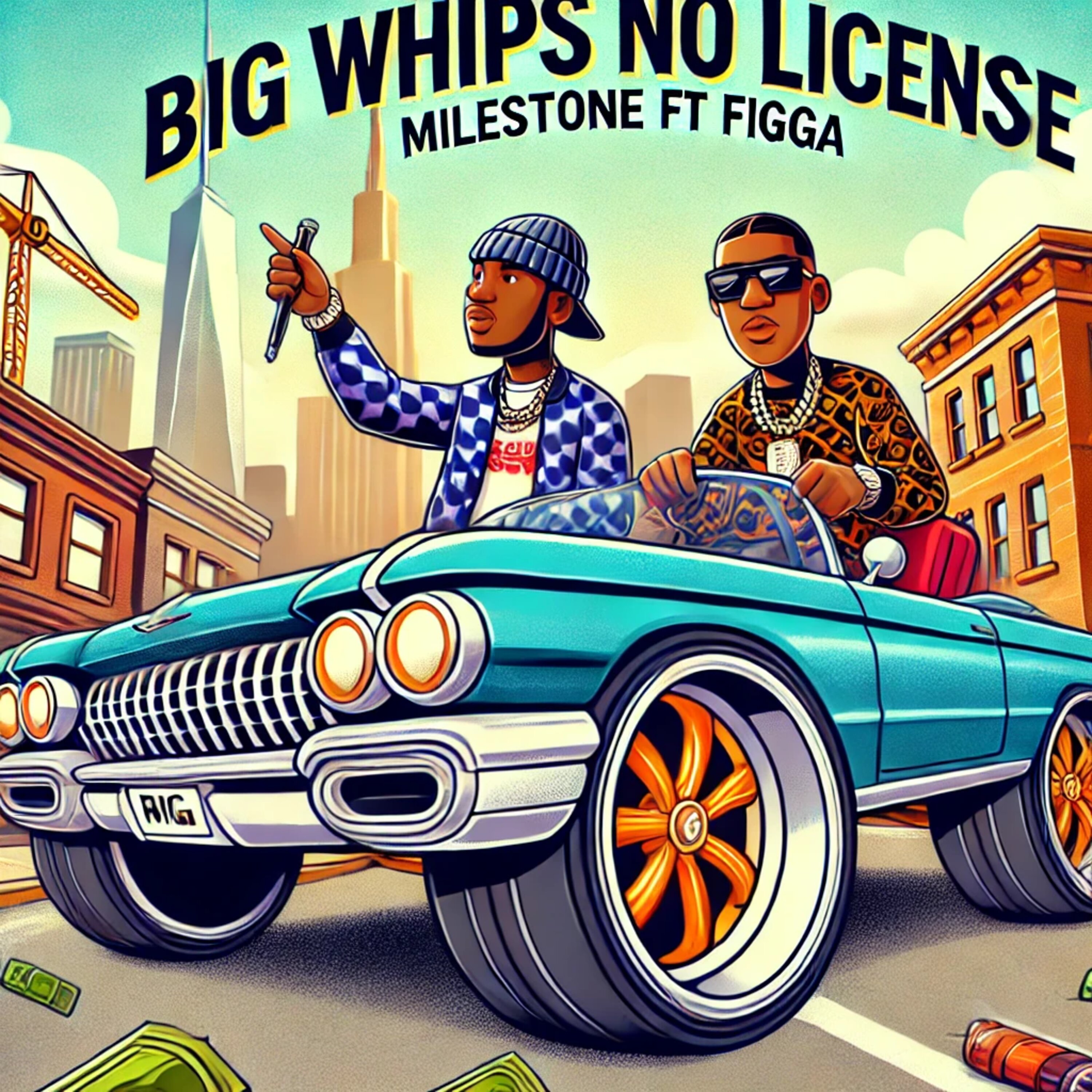 Big Whips No License artwork