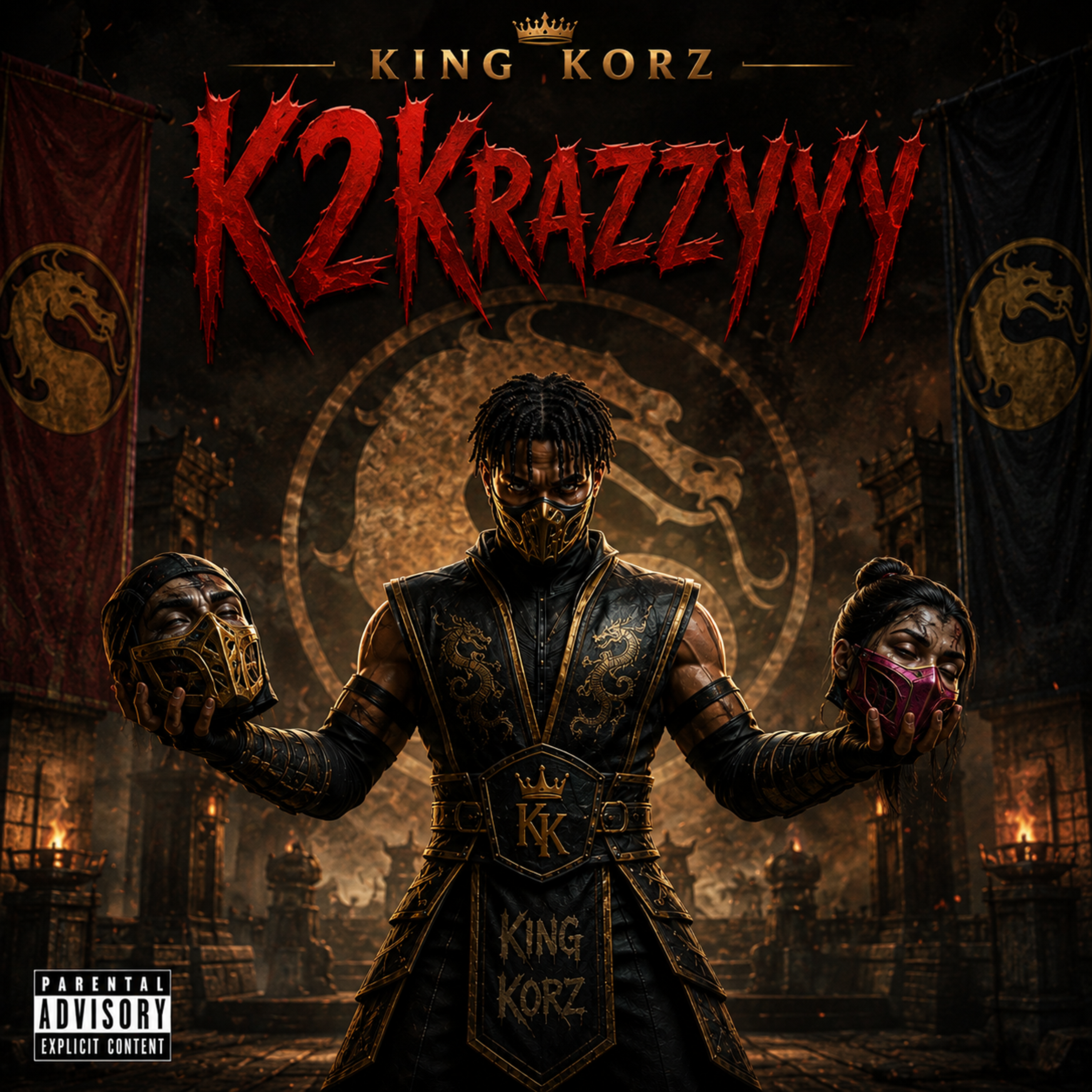 K2krazy (freestyle) by King Korz cover art