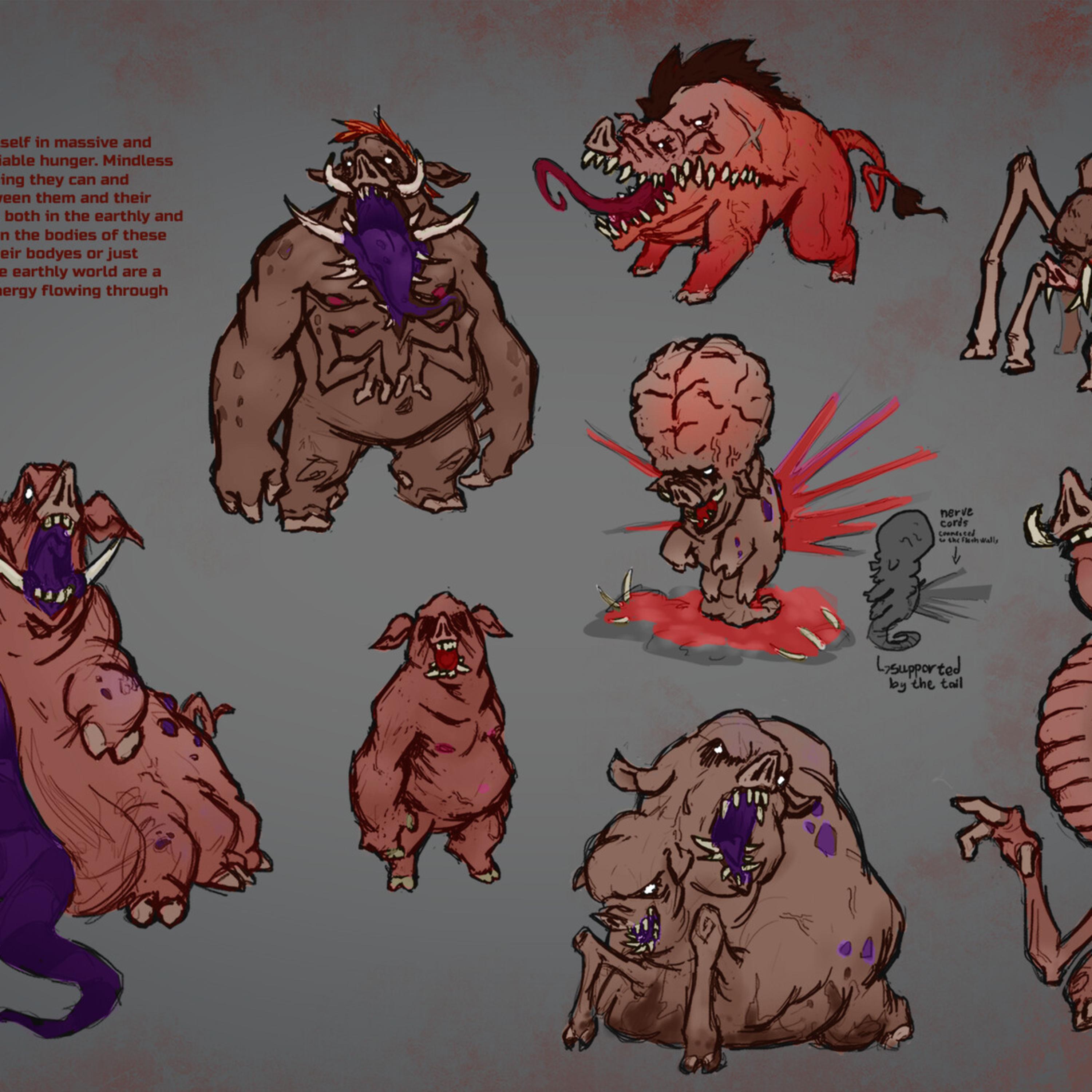 HELLBOUND HOGZ artwork