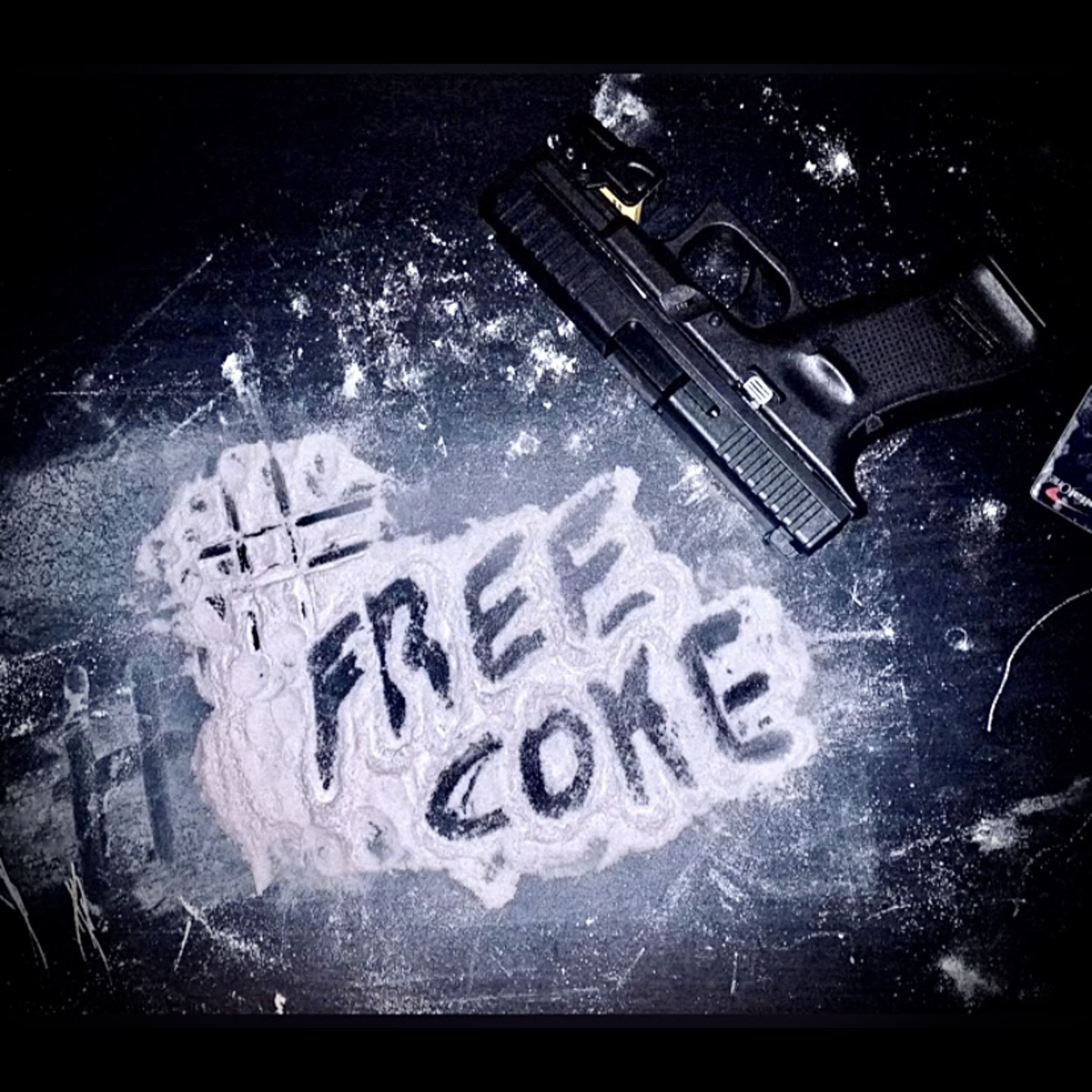 FREE COKE artwork