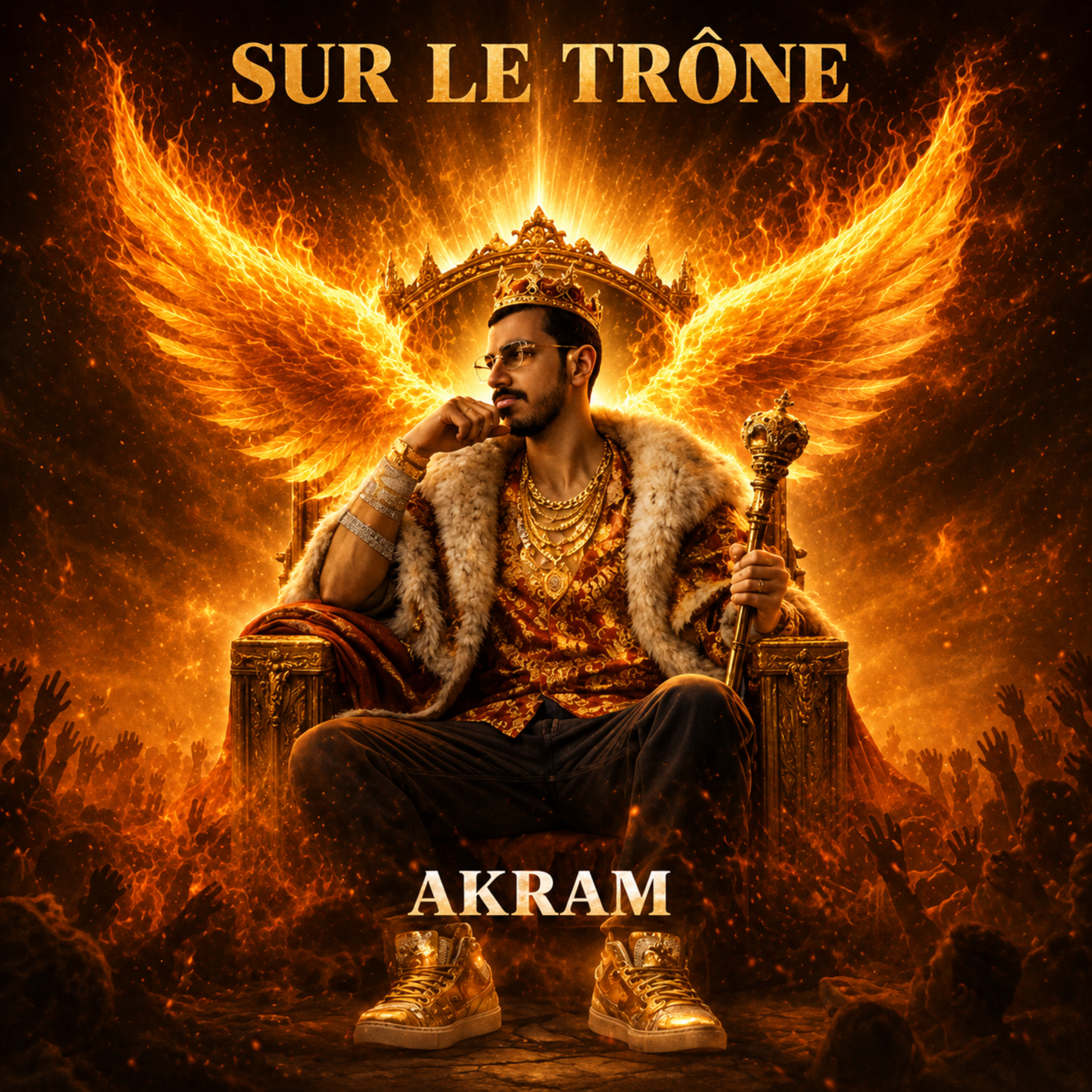 Sur Le Trône by Akram cover art