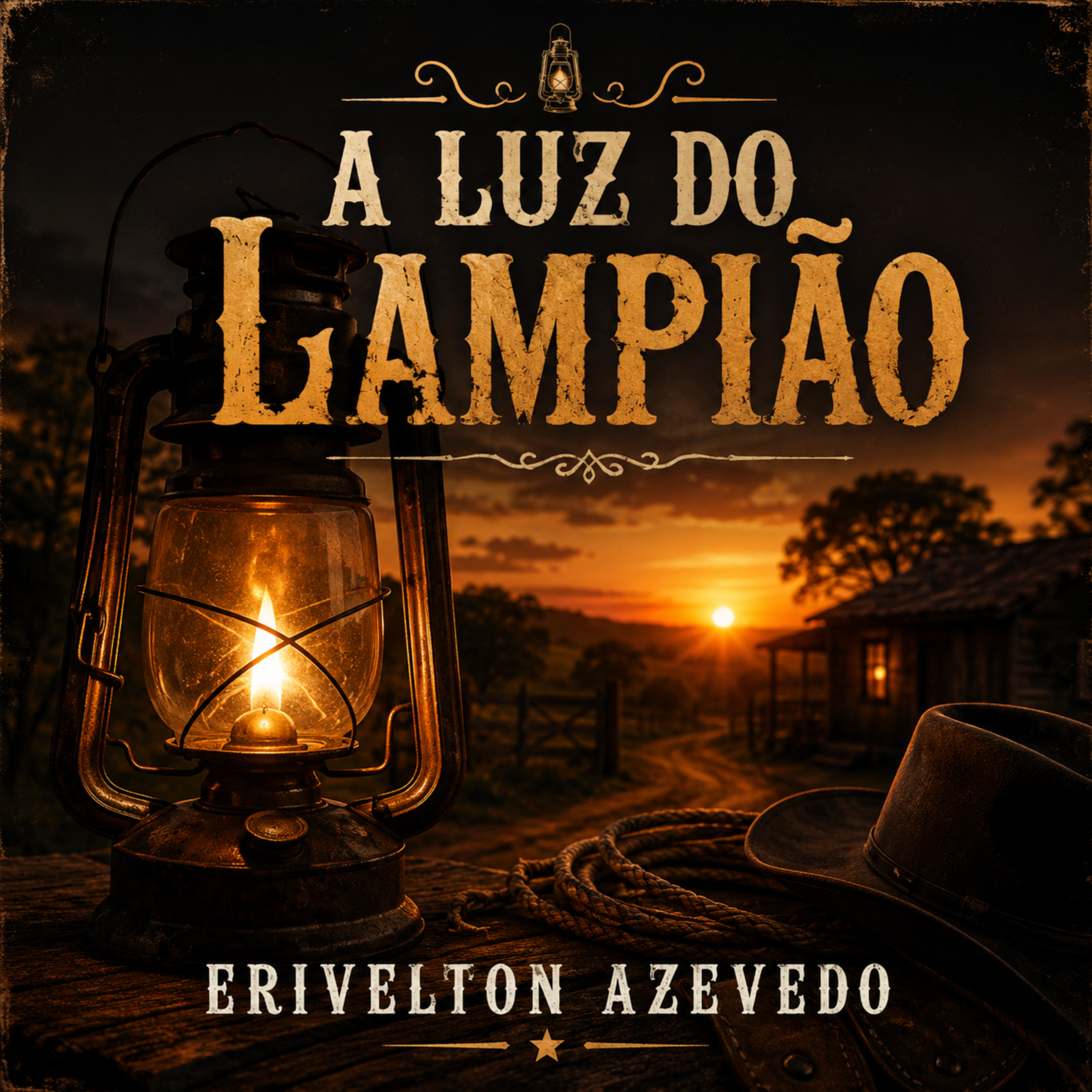 A luz do lampião by Erivelton Azevedo cover art