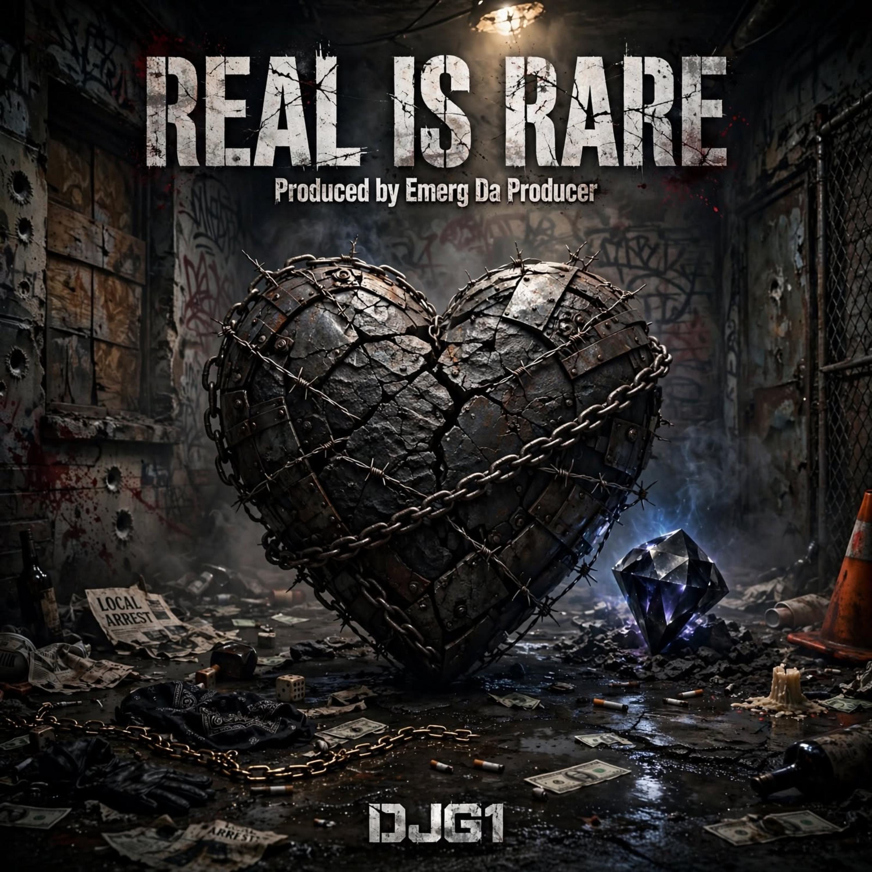 REAL IS RARE by DJ G1 cover art