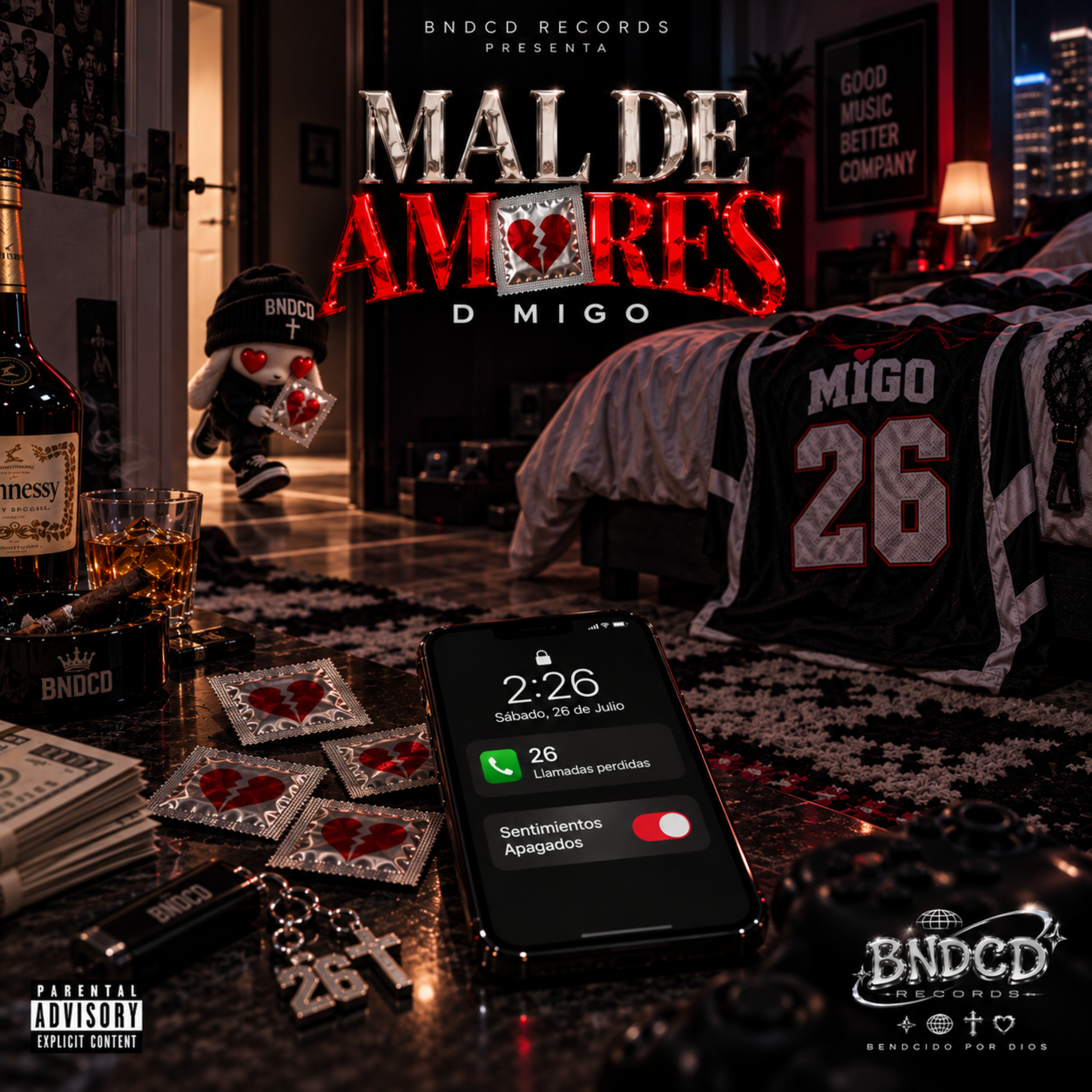 Mal de amores by D Migo cover art