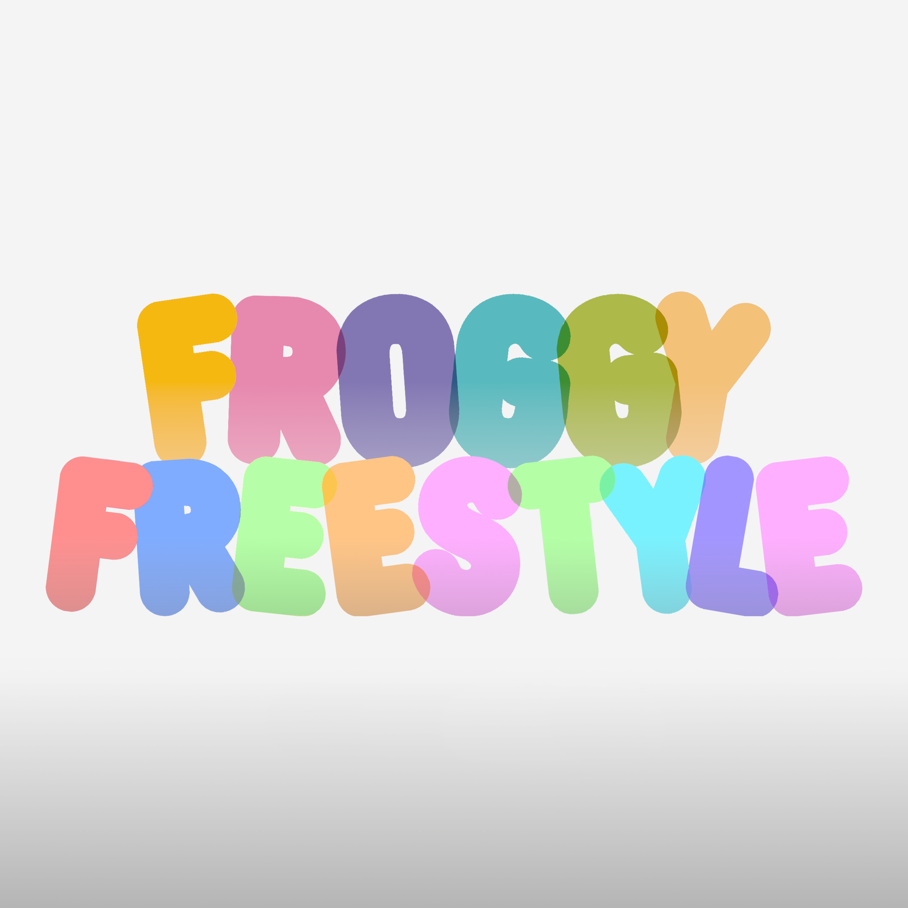 Froggy Freestyle artwork