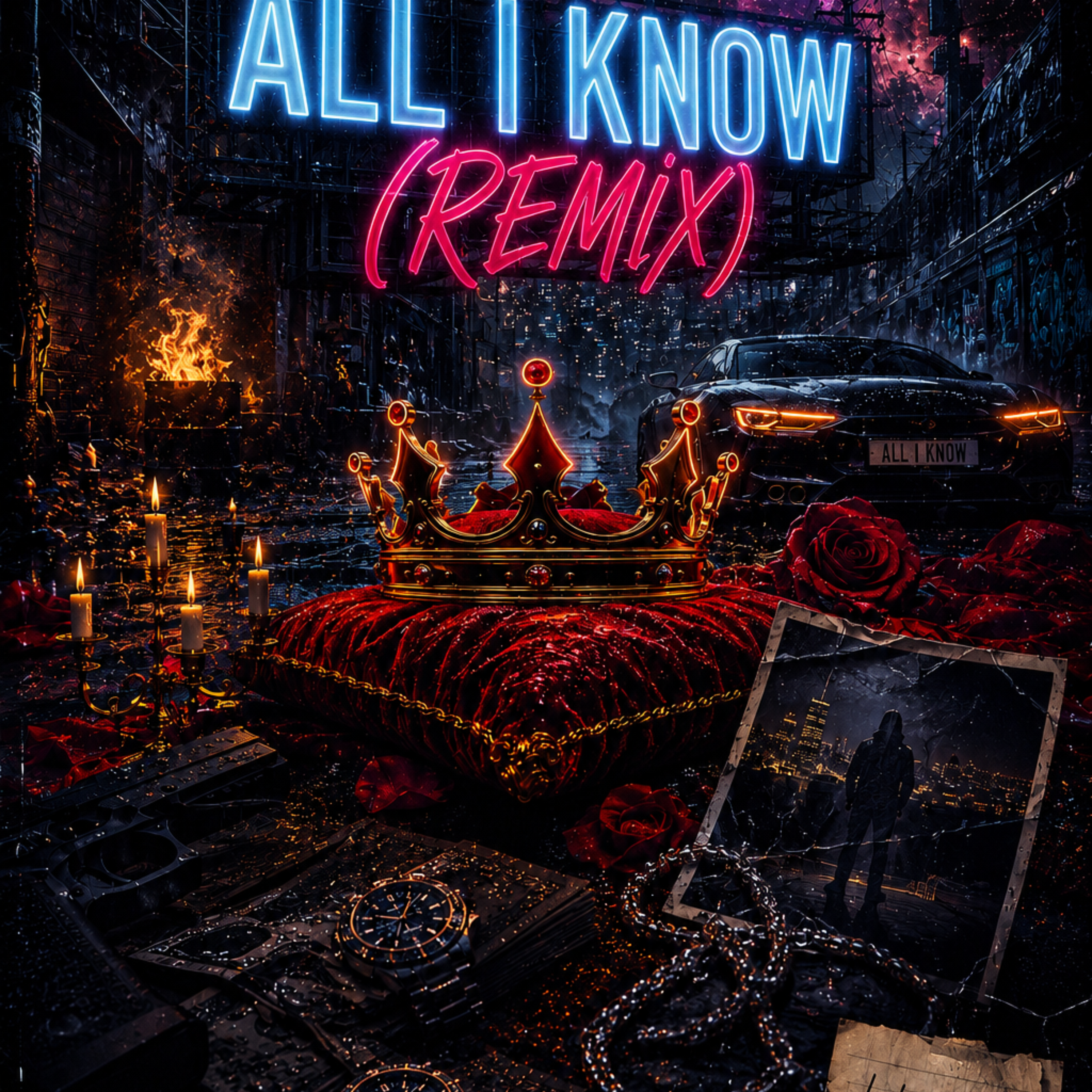 All I know (remix) by Kevin 'CaVeMaN' Harris cover art