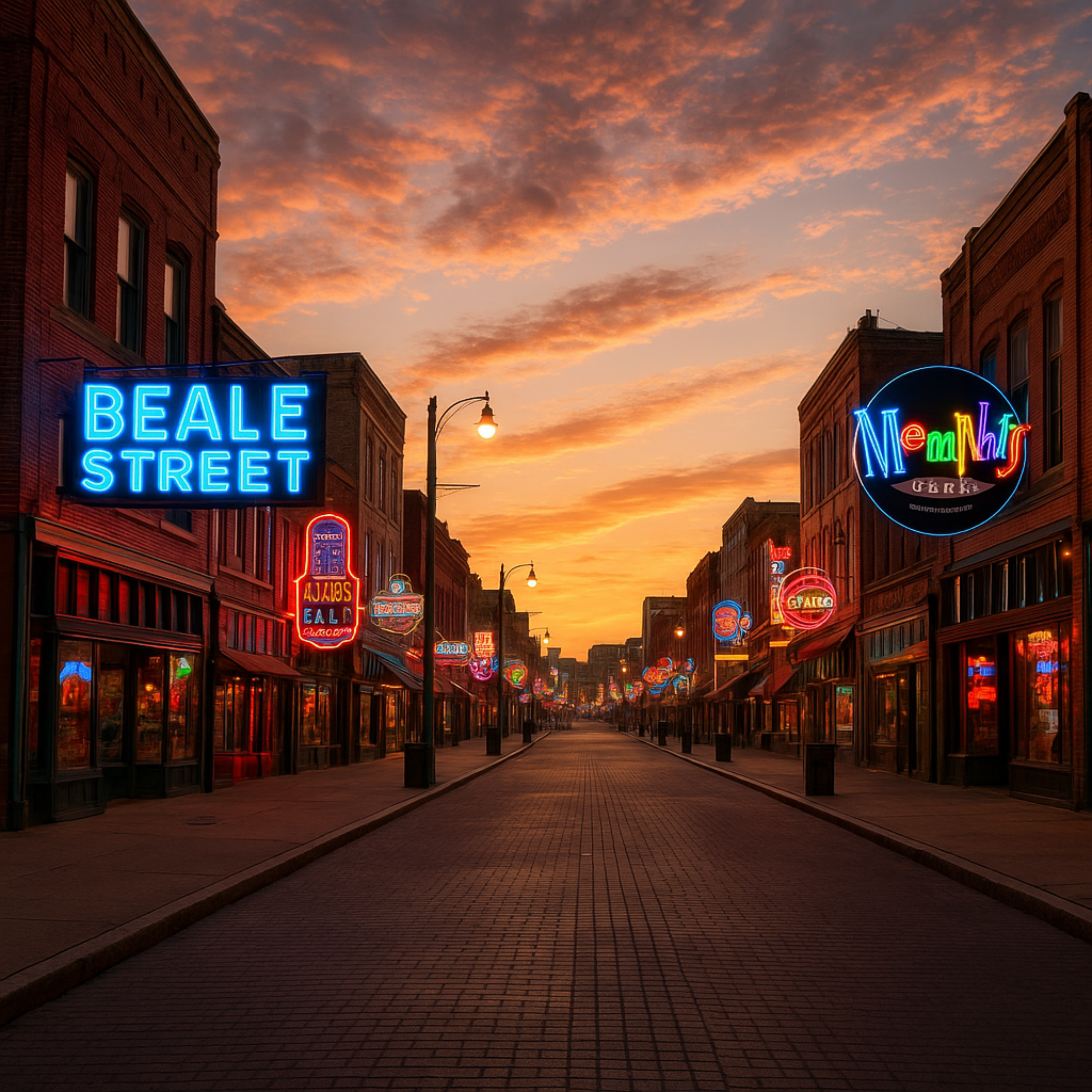 Beale Street University artwork