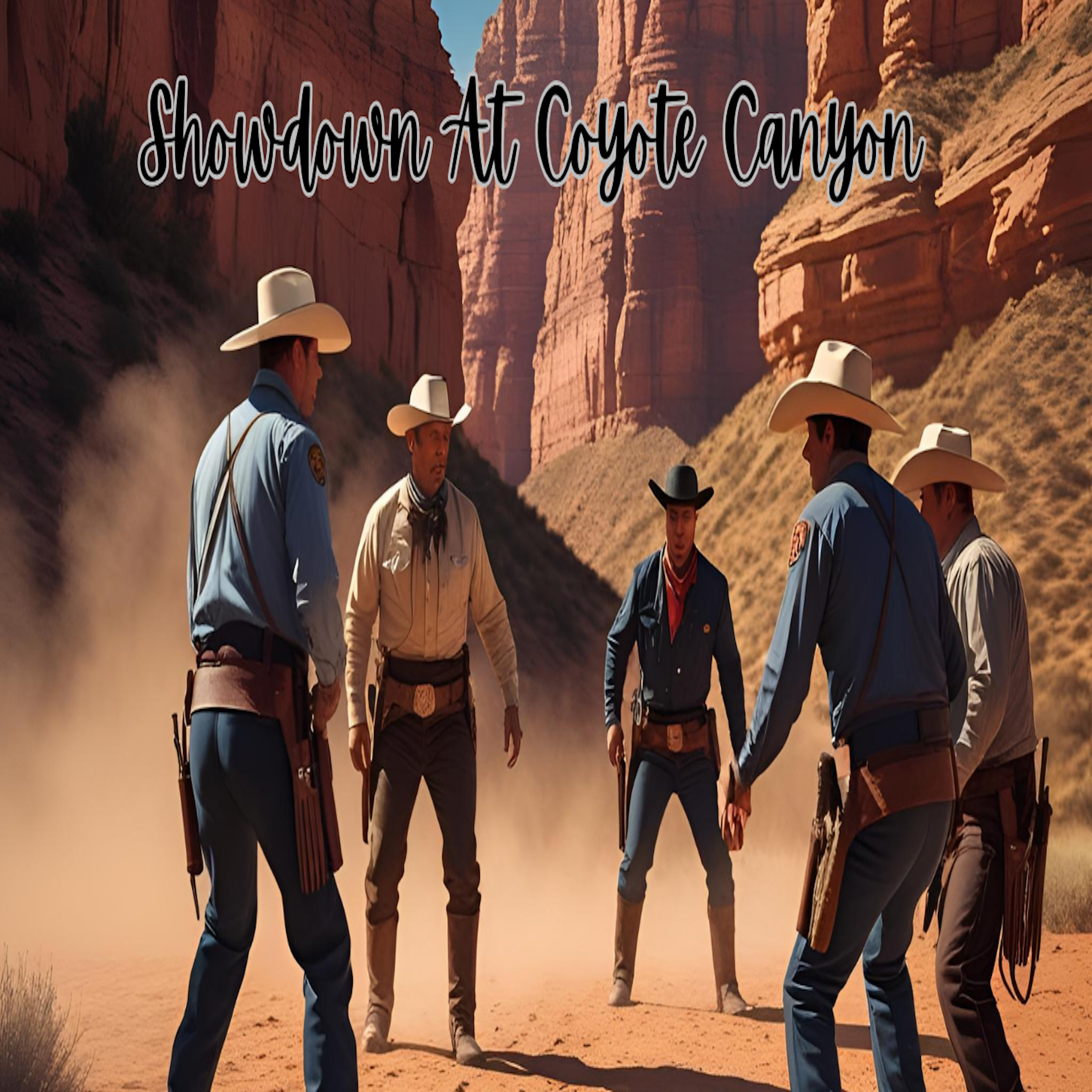 Showdown At Coyote Canyon by Charles Aarons cover art