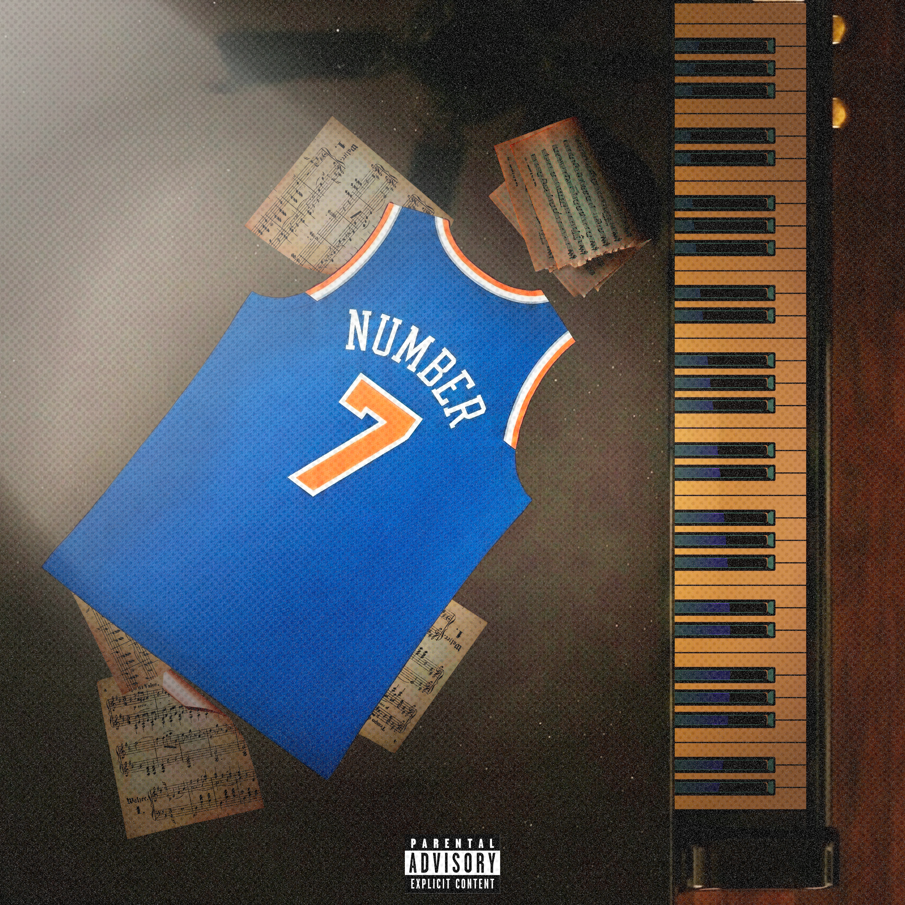 Number 7 artwork
