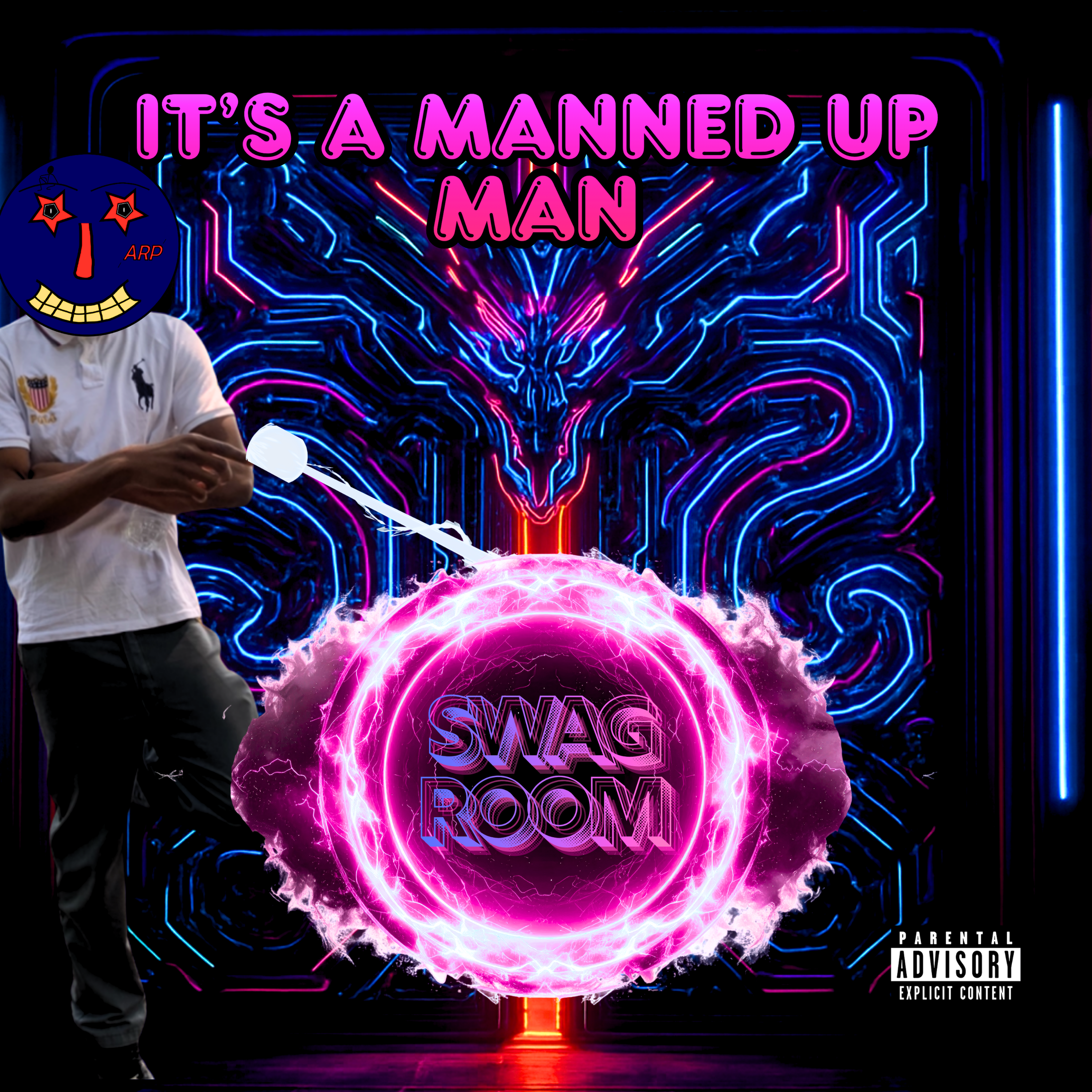 It's A Manned Up Man artwork