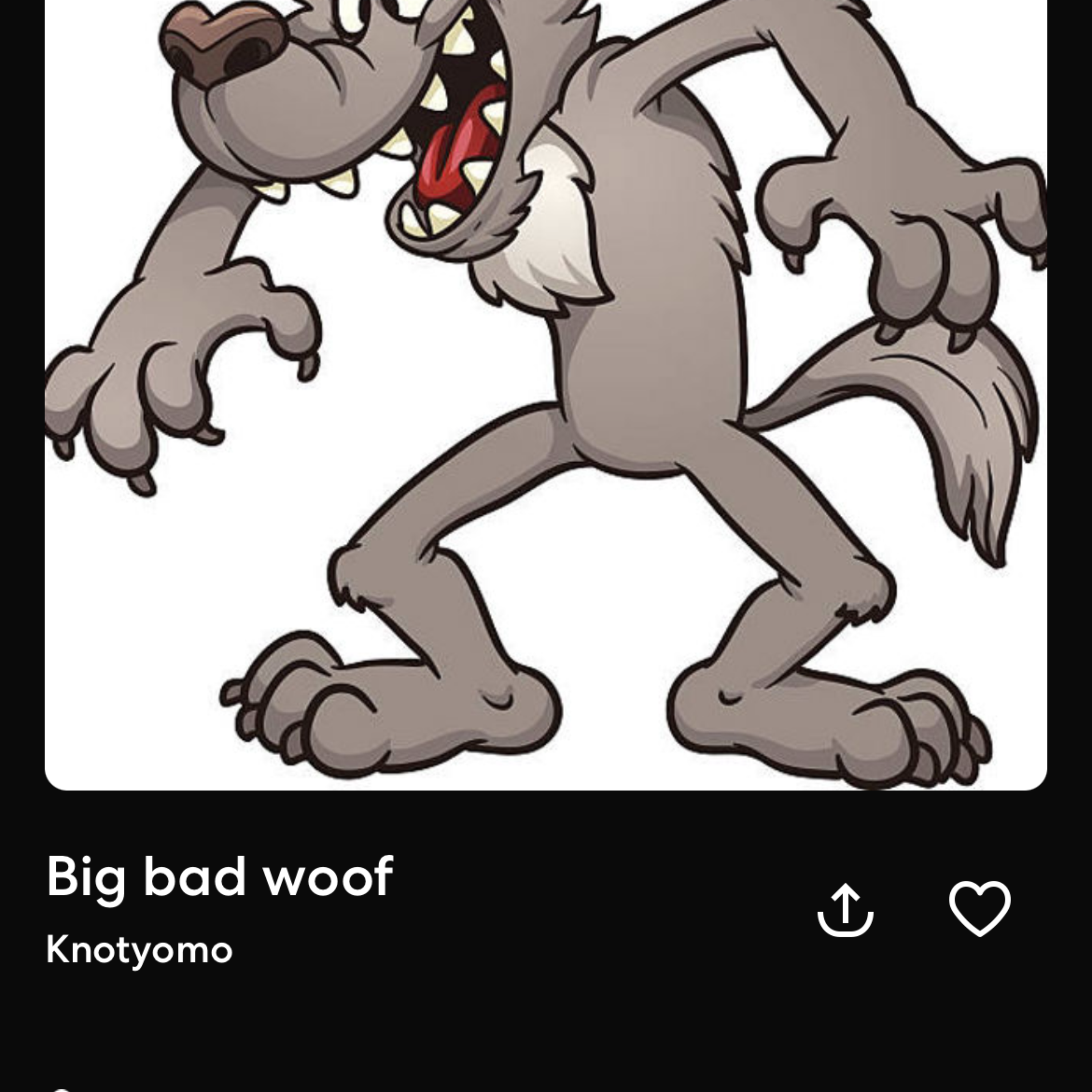Big Bad Woof (More Bass) artwork