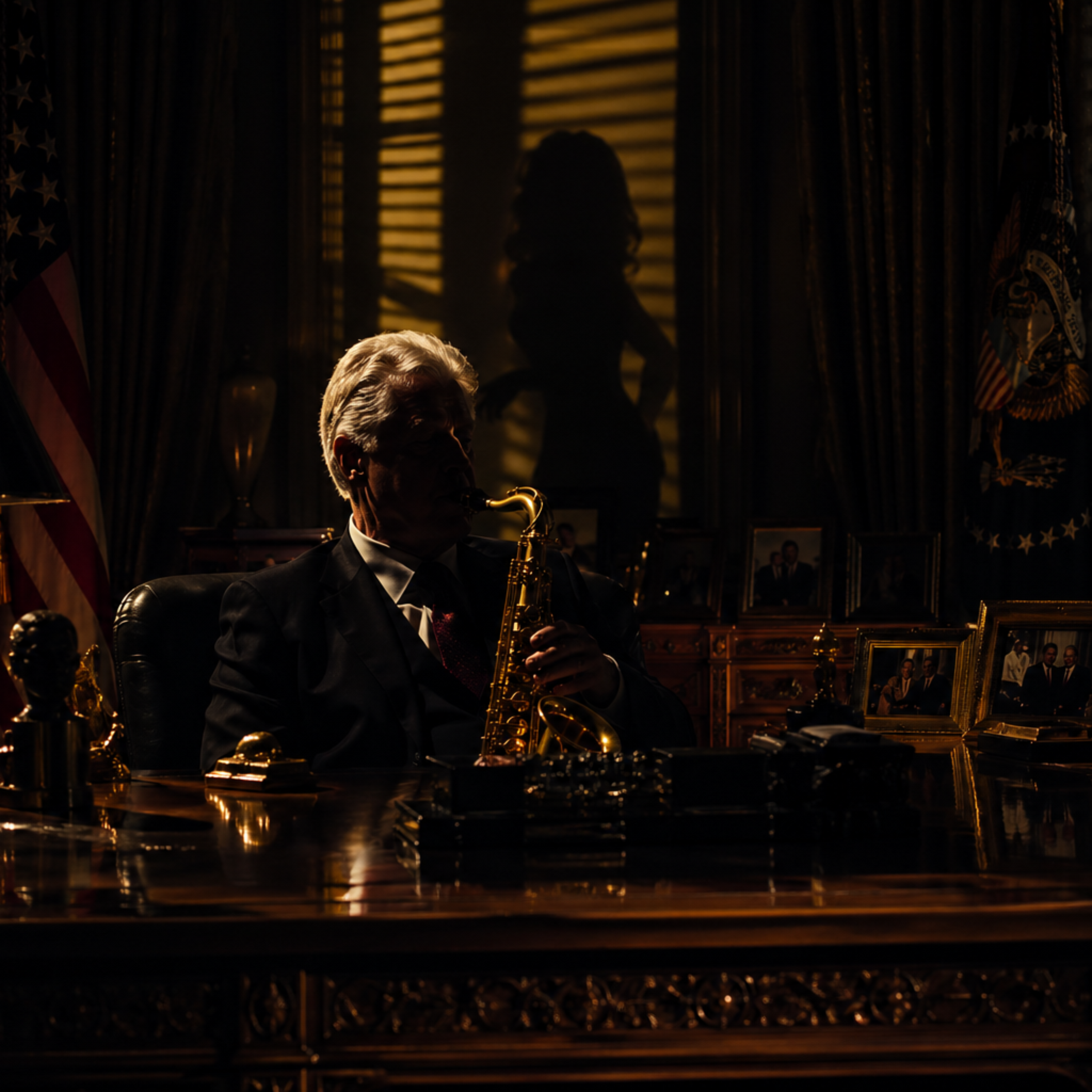 PRESIDENT CLINTON artwork