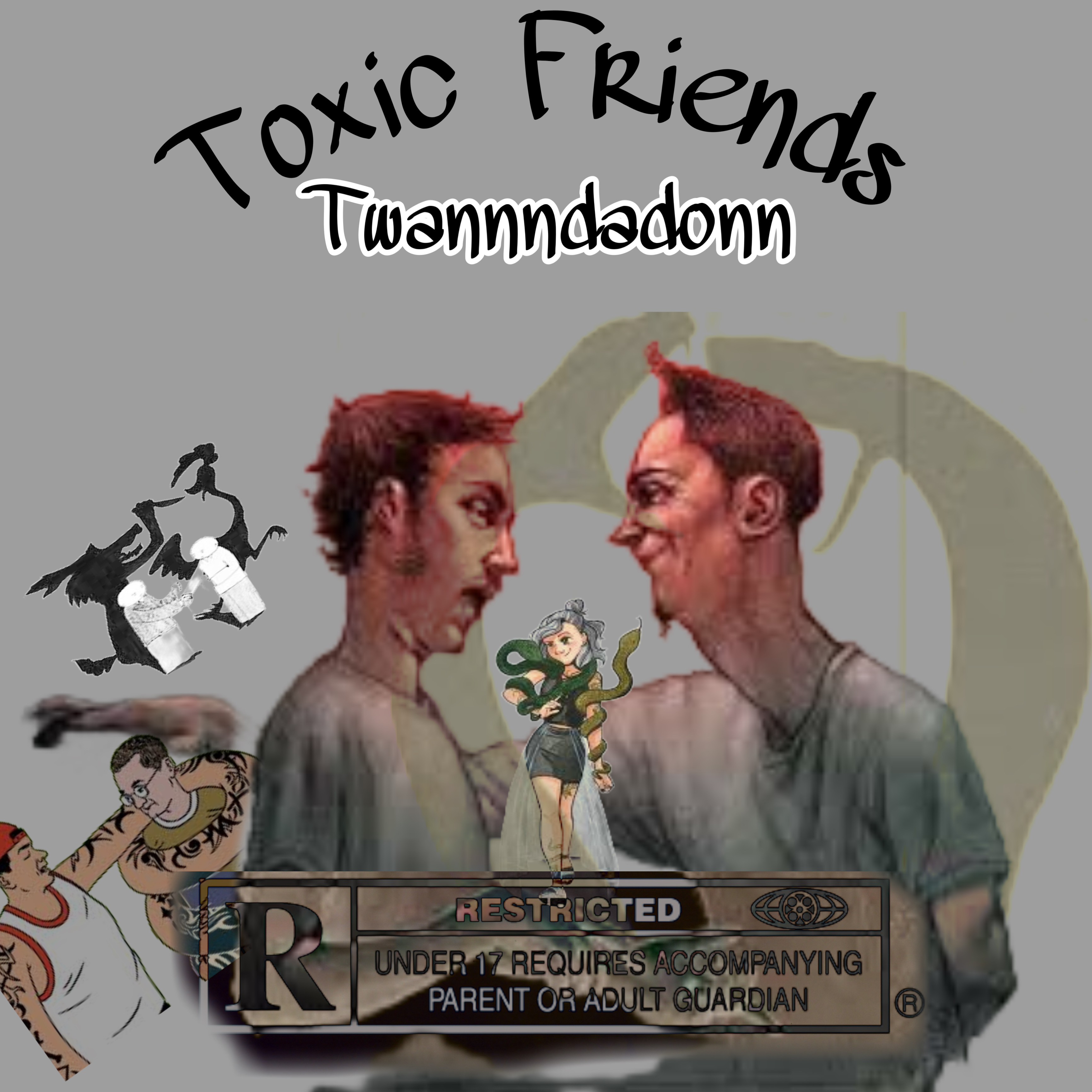 Toxic Friends artwork