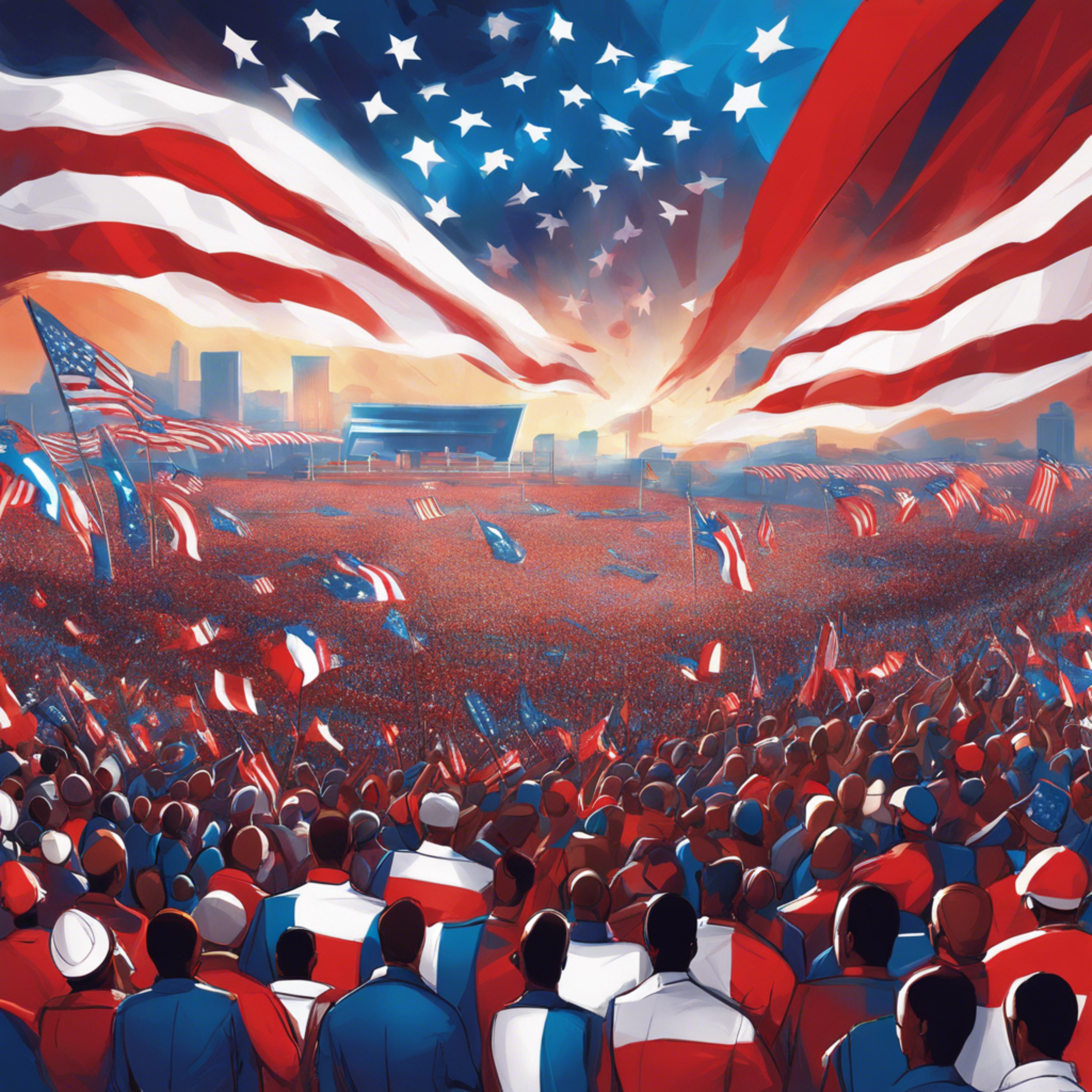 Too Big To Rig -Vote Trump, Vance, Republican in the 2024 Election artwork