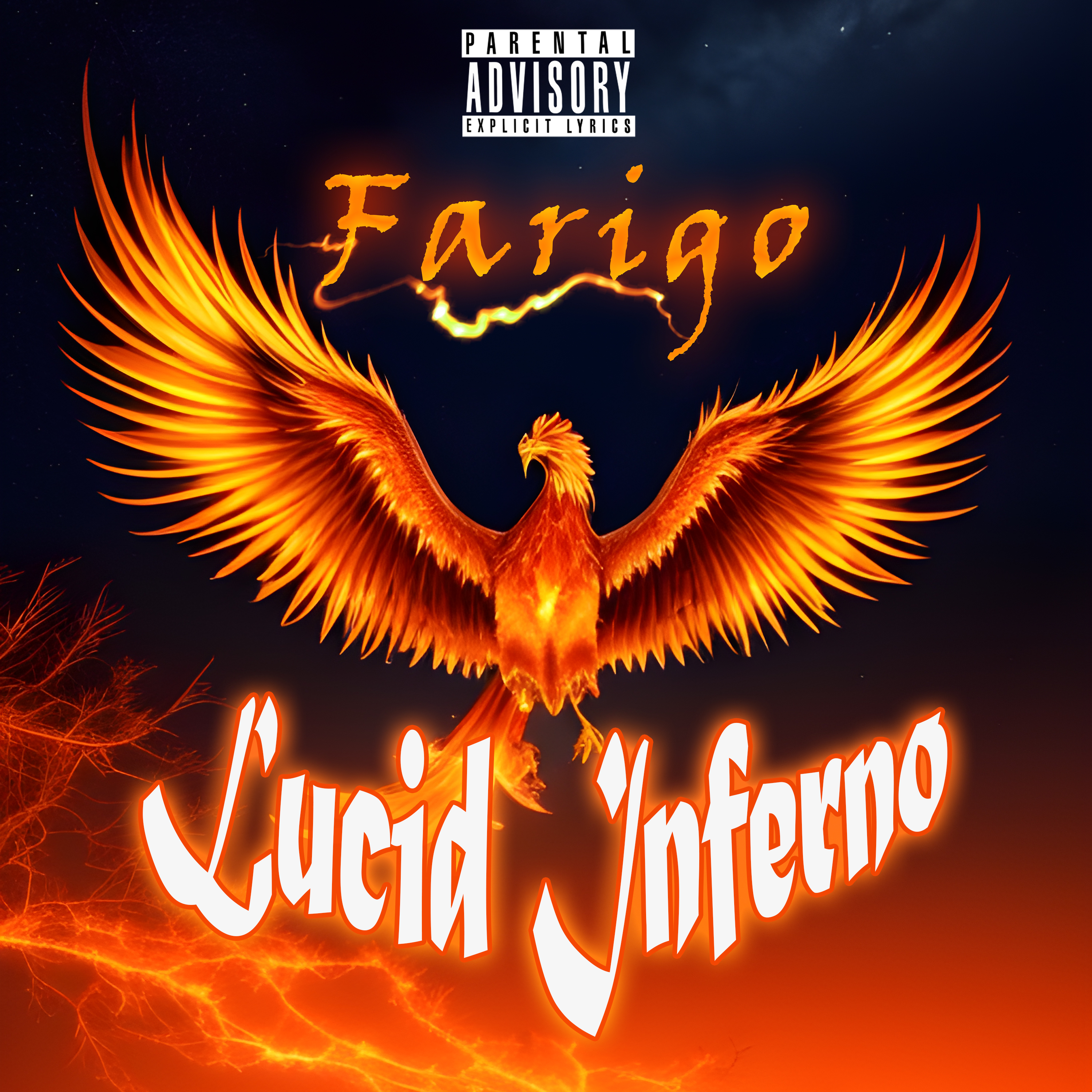 Lucid Inferno artwork