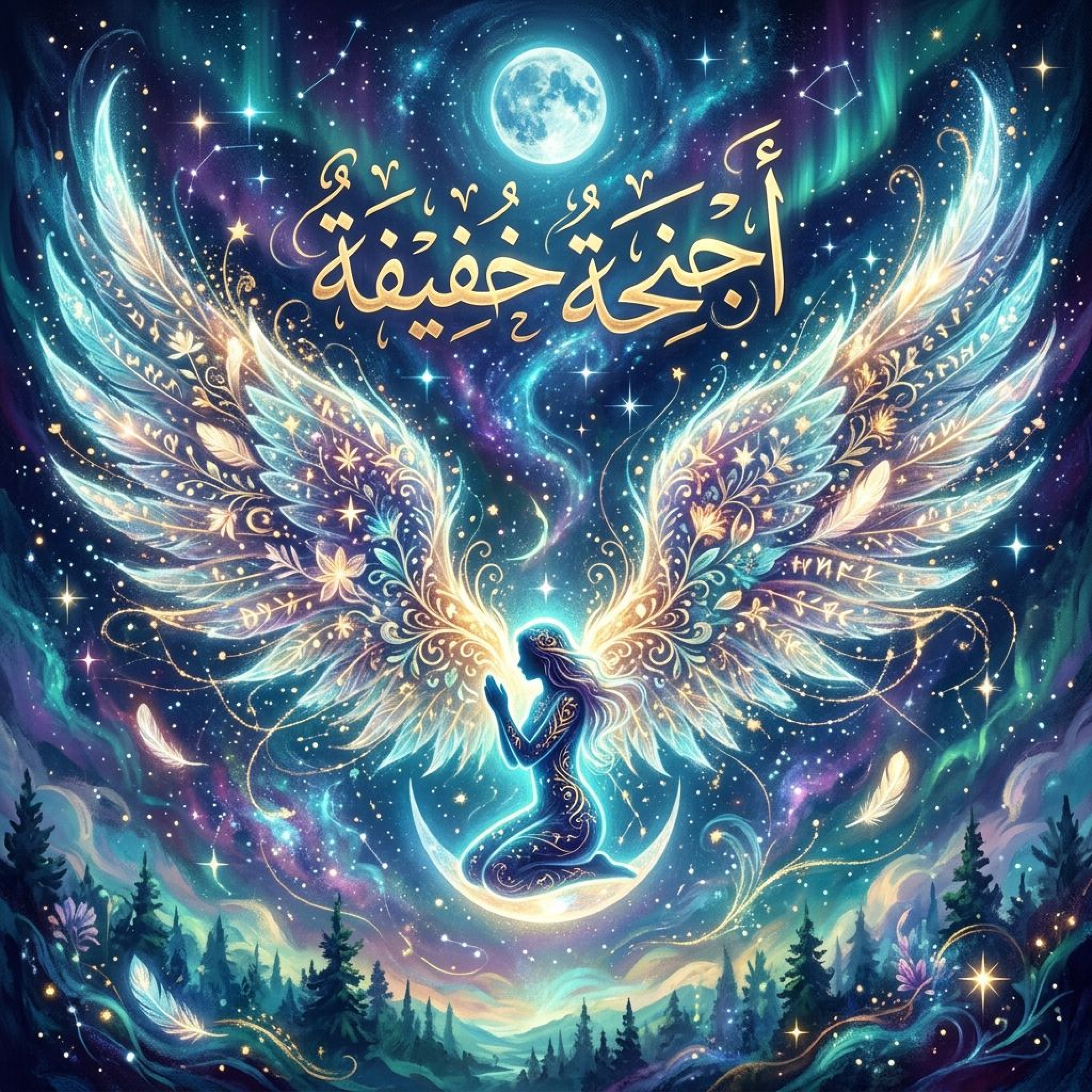 أجنحة خفيفة by Lunbi cover art