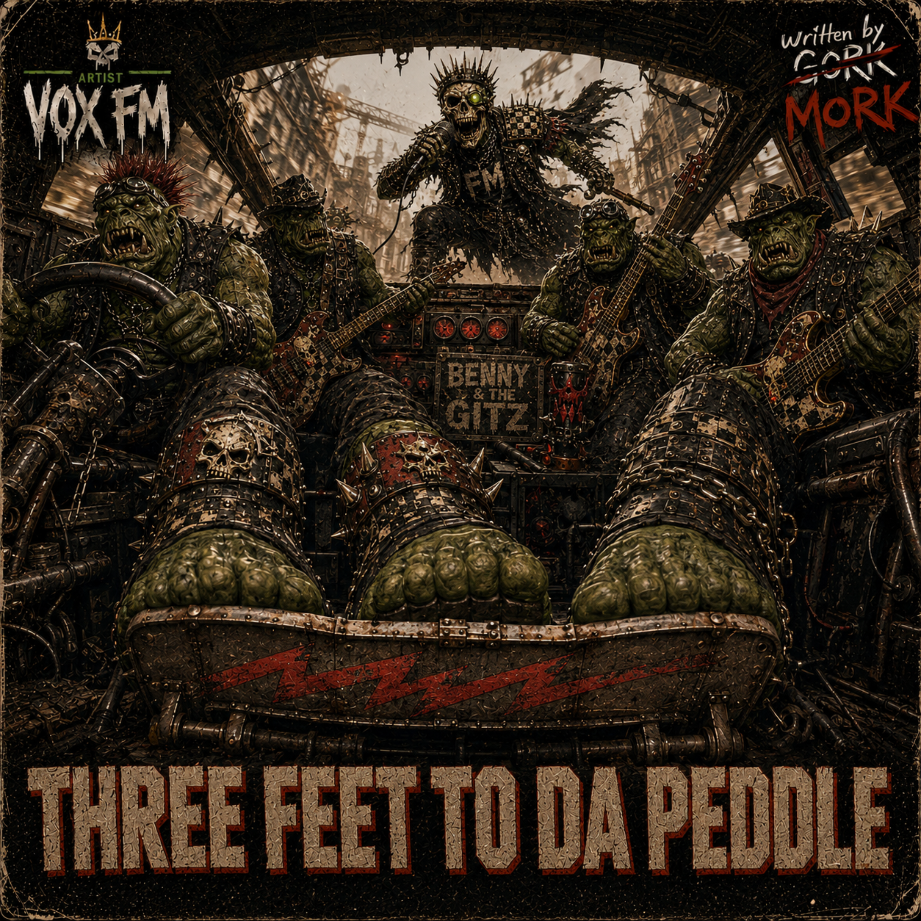 Three Feet To Da Peddle by Vox FM cover art