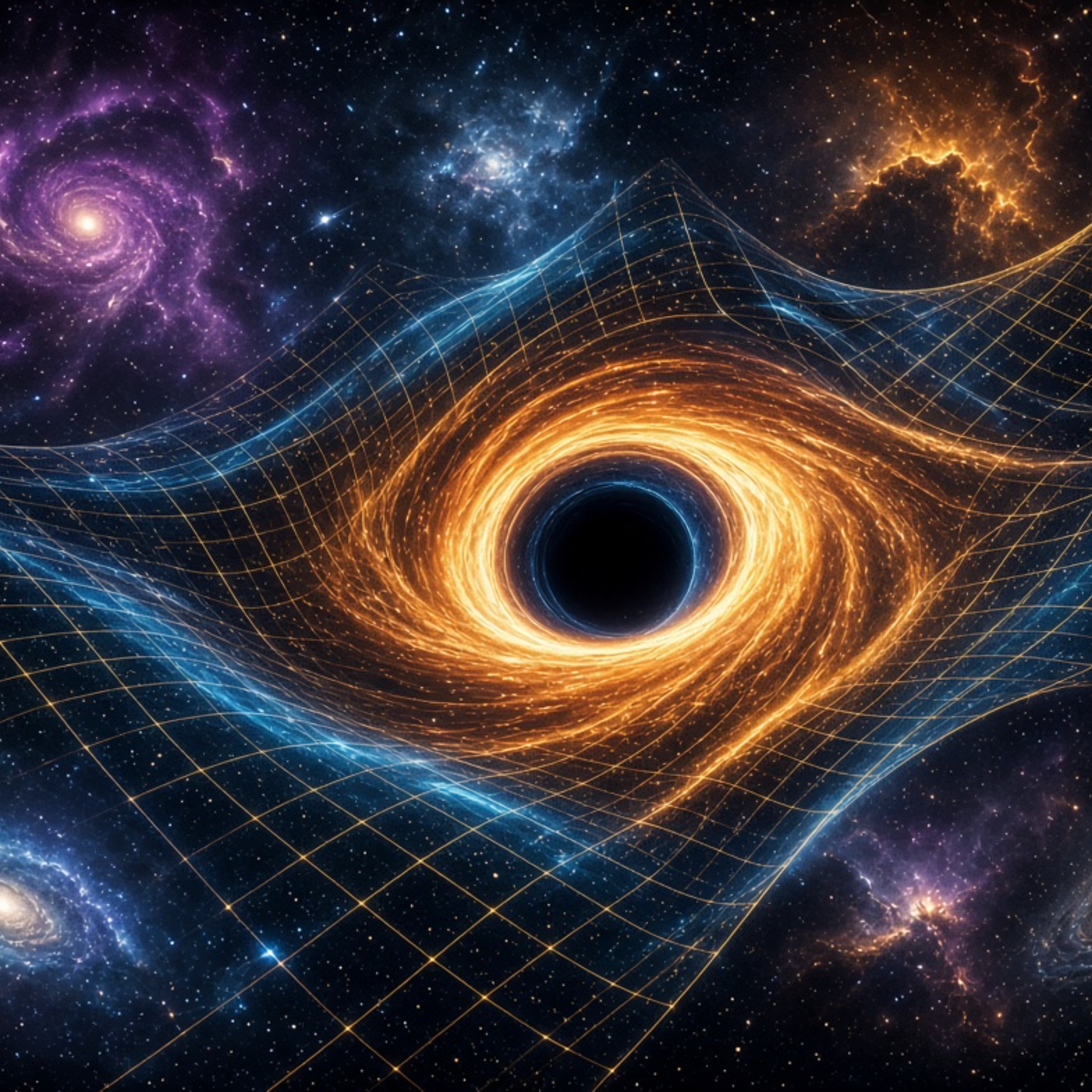 Spacetime of Four Dimensions by CosmicBeyond cover art