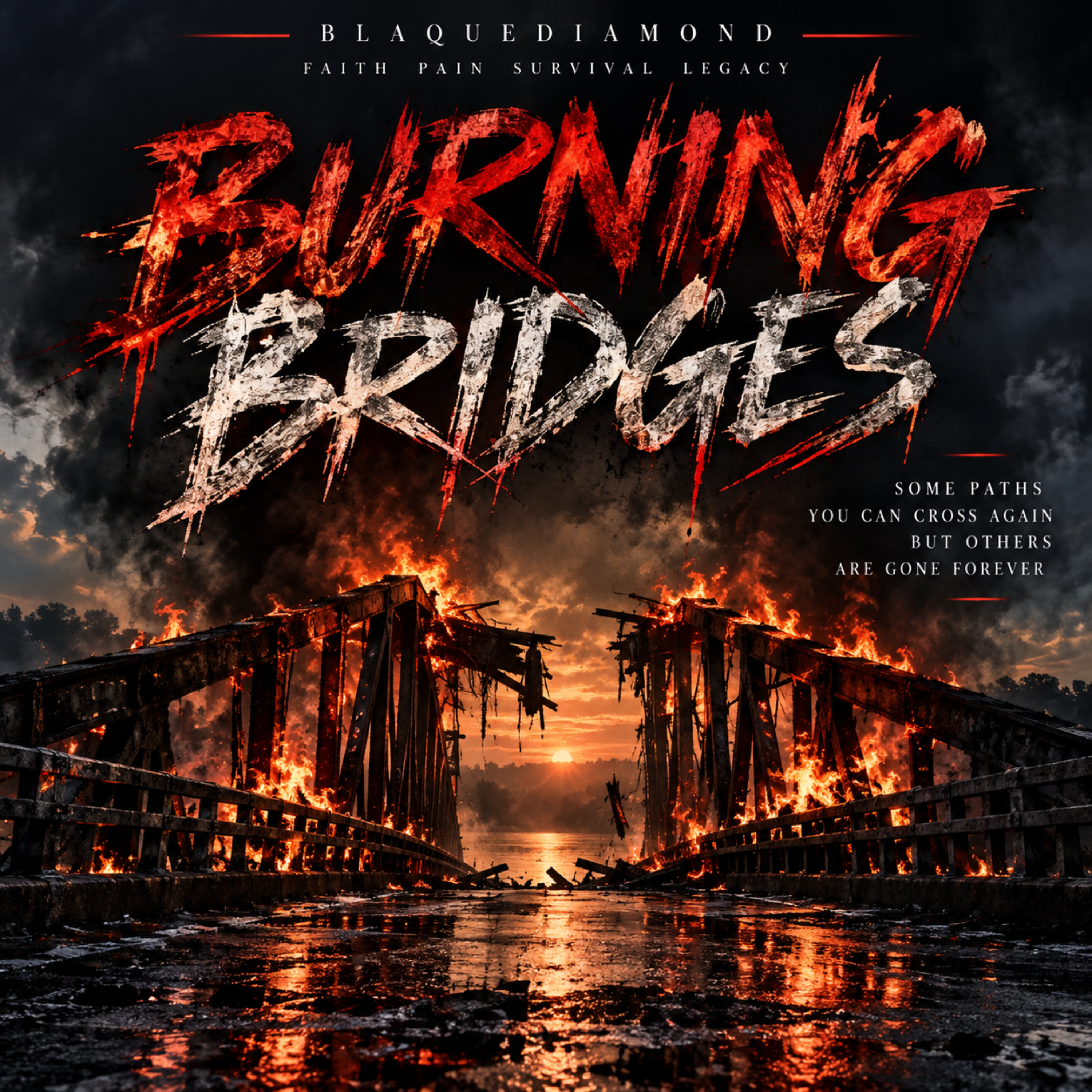 BURNING BRIDGES by Blaquediamond67 cover art