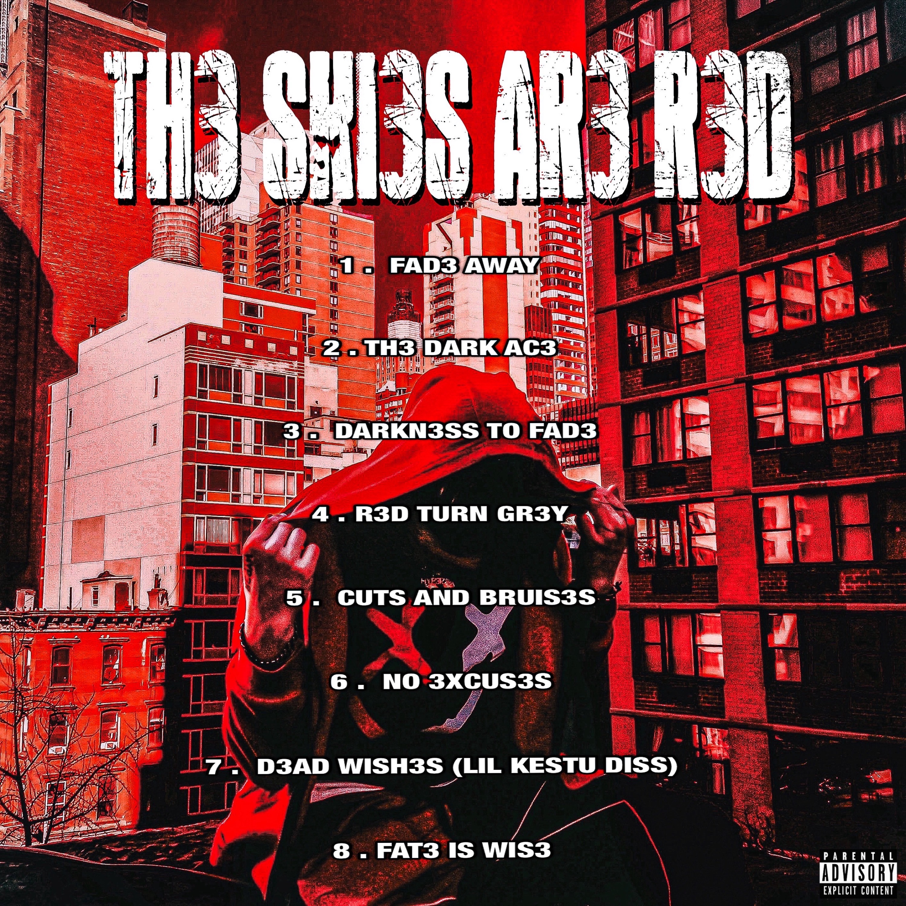 Th3 Ski3s Ar3 R3d artwork
