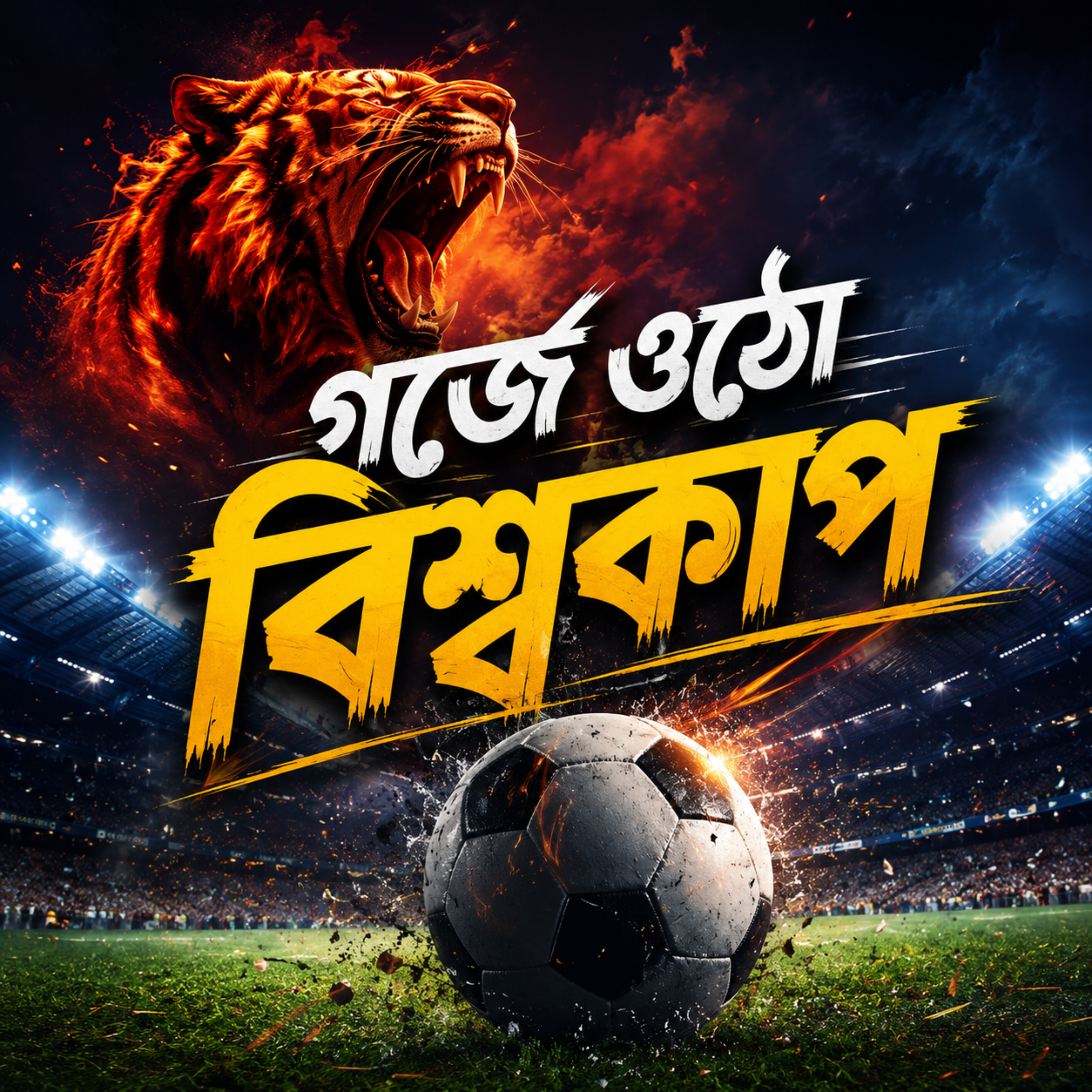 গর্জে ওঠো বিশ্বকাপ by Rabiul Karim cover art