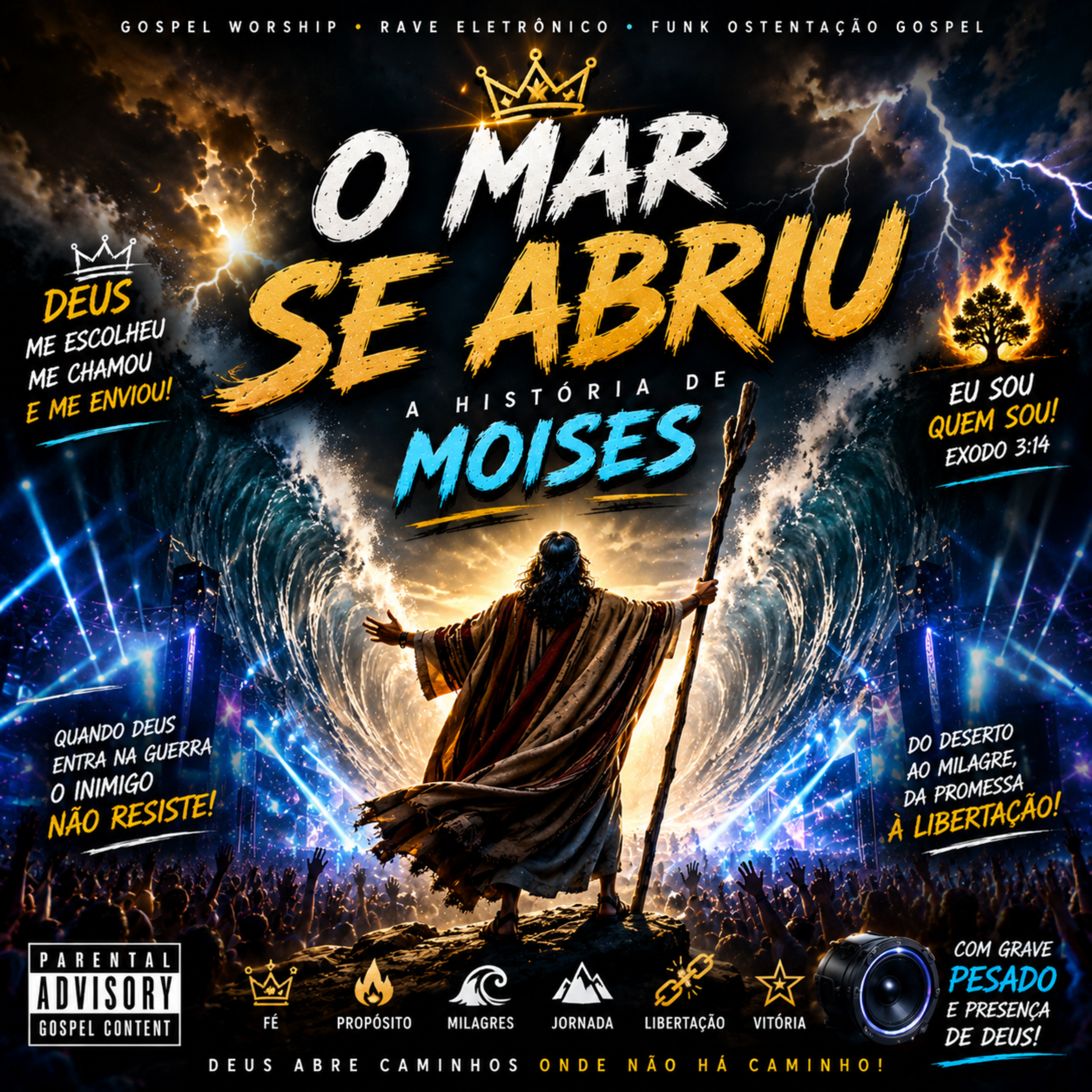 O mar se abriu by Kaio Winchester cover art
