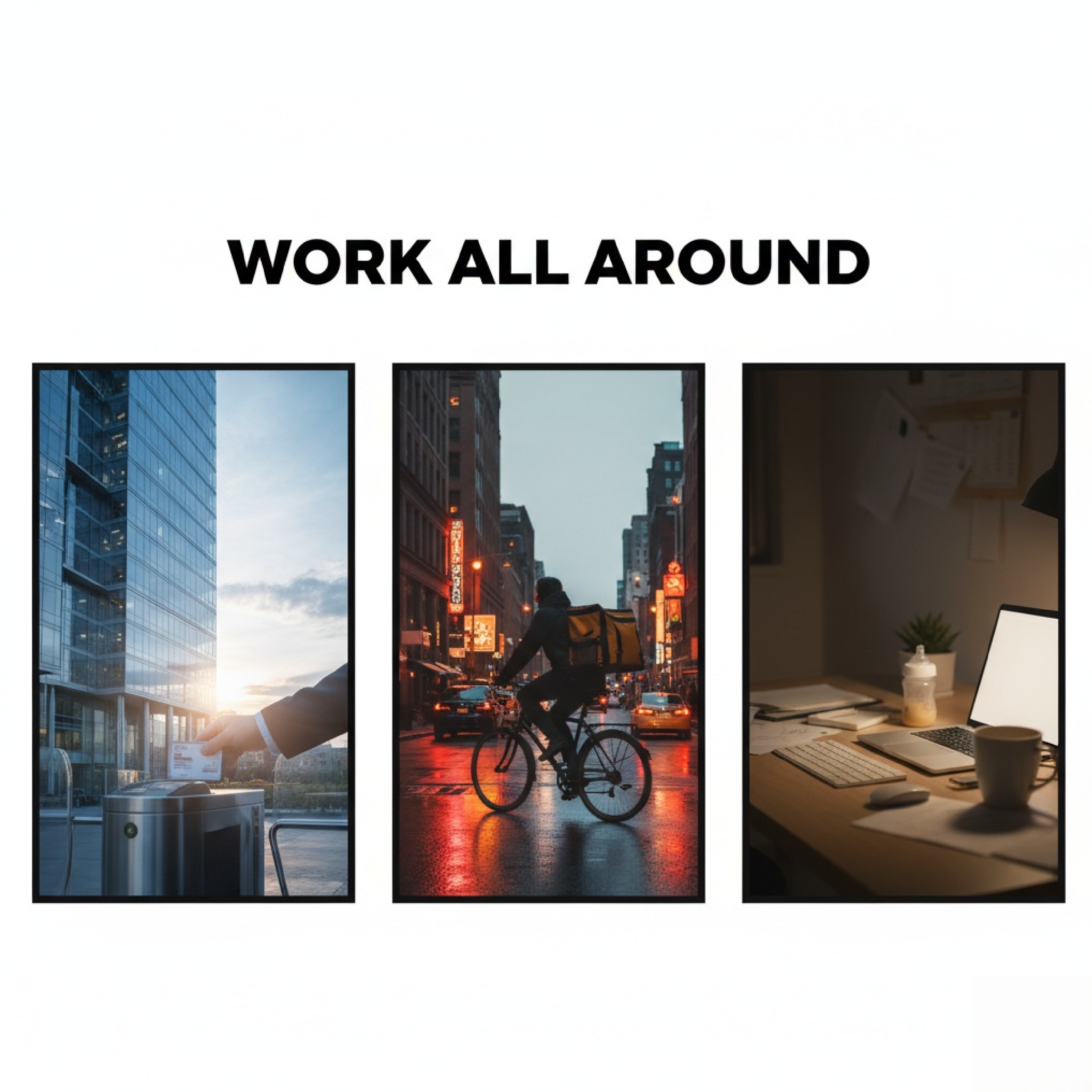 WORK ALL AROUND artwork