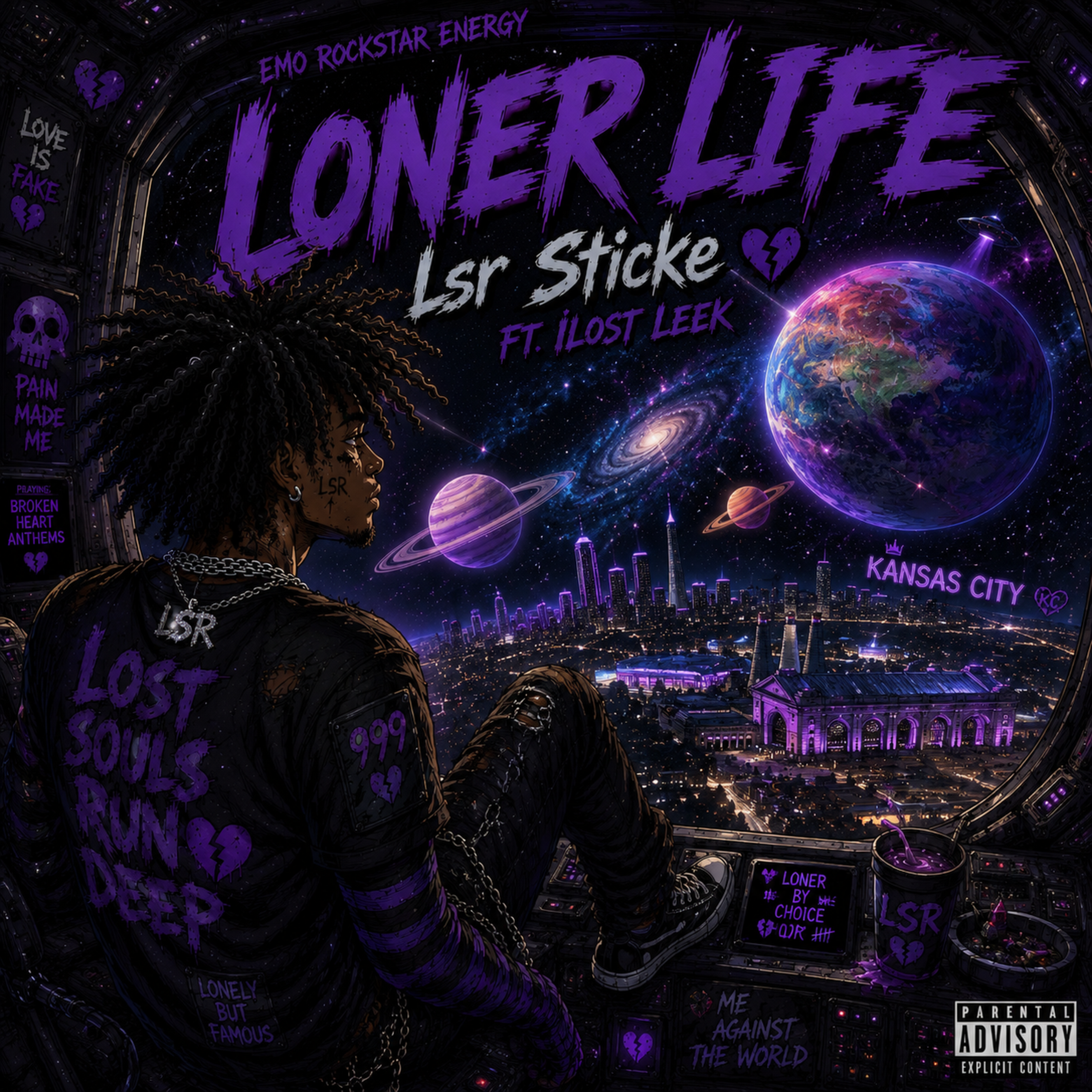 LONER LIFE by Lsr Sticke cover art
